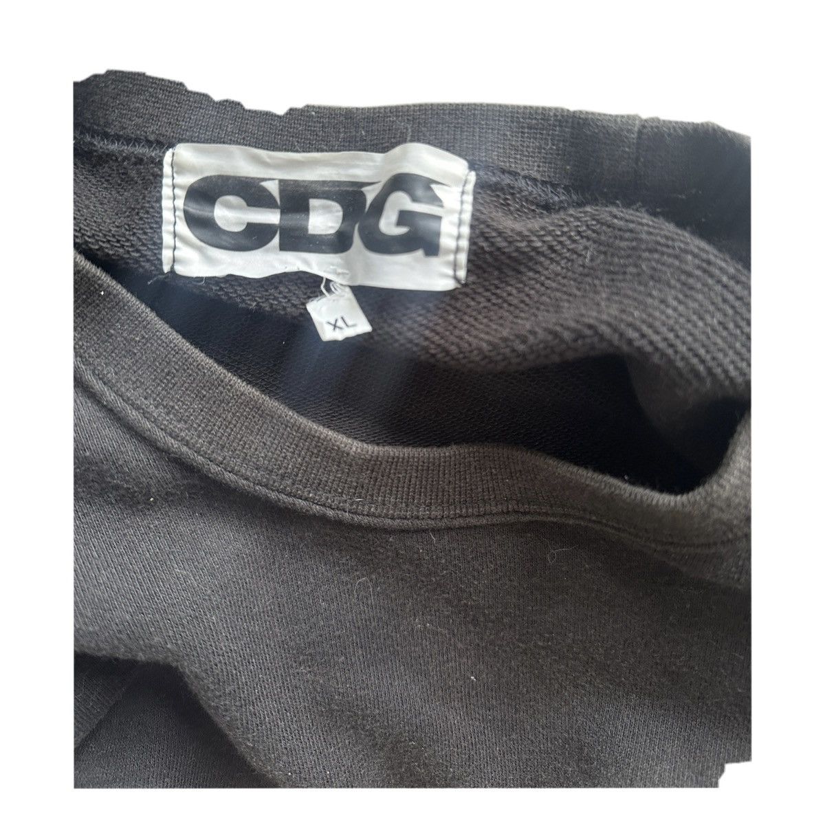 Comme des Garcons CDG by Comme Des Garcons Black Sweatshirt Size US XL / EU 56 / 4 - 4 Thumbnail