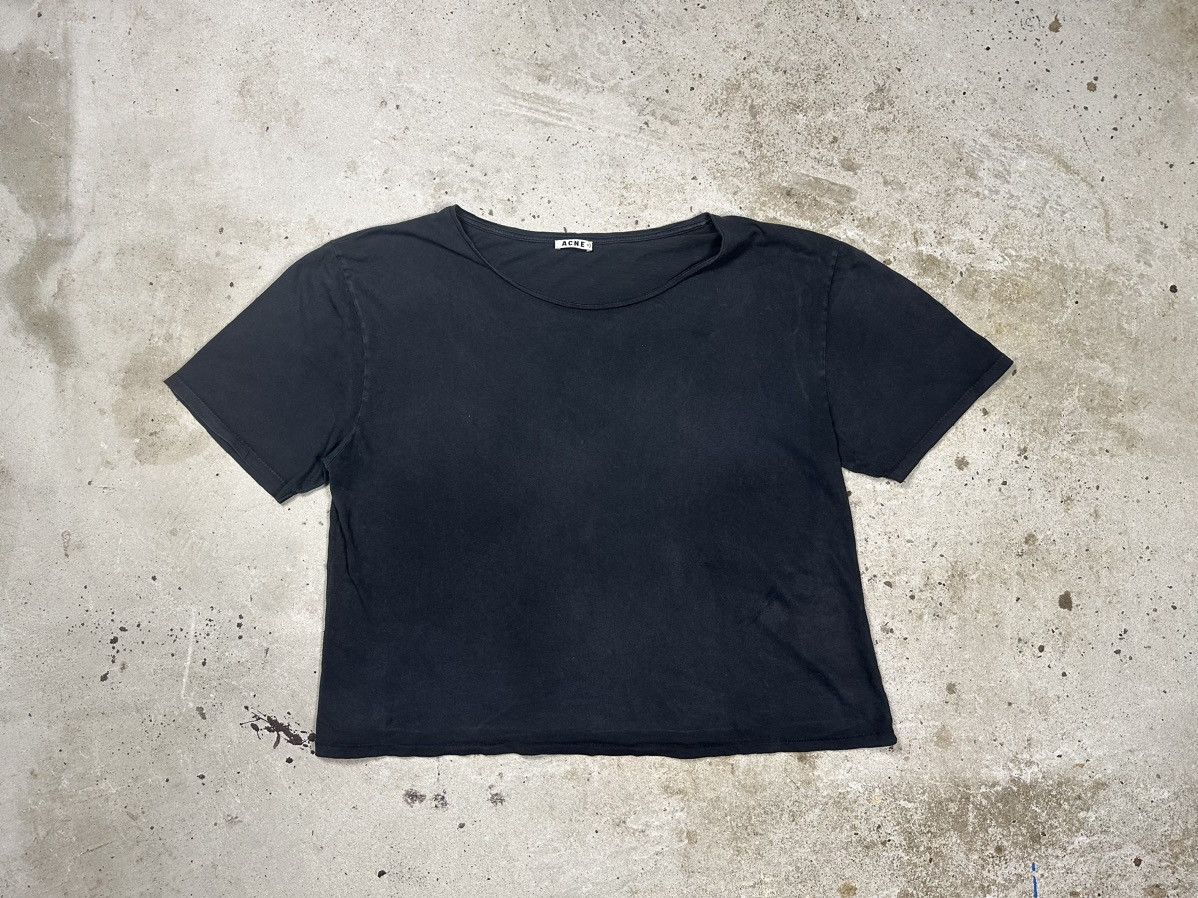 Acne Studios Acne Studios Boxy Wonder Ctn Black Tee Size US M / EU 48-50 / 2 - 1 Thumbnail