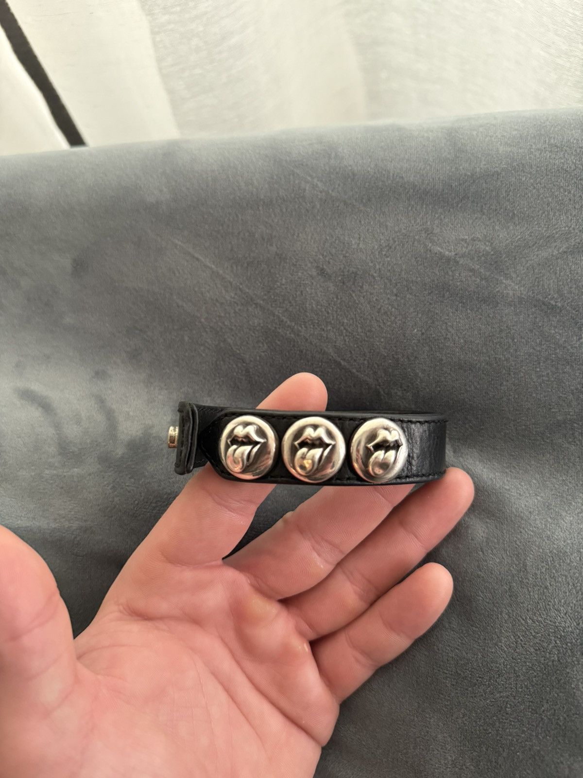 Chrome Hearts Chrome Hearts Rolling Stones Bracelet Size ONE SIZE - 1 Thumbnail