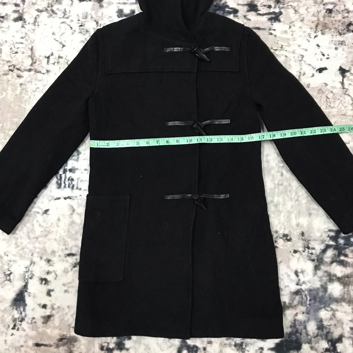 Issey Miyake Vintage IS Sunao Kuwahara 2000 a/w Hooded Duffle Coat Wool Size S / US 4 / IT 40 - 15 Thumbnail