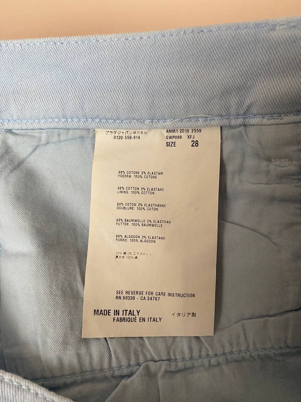 Miu Miu ⚡️ QUICK SALE ⚡️ 2000 Miu Miu Blue Jeans Pants Size 28" / US 6 / IT 42 - 9 Thumbnail