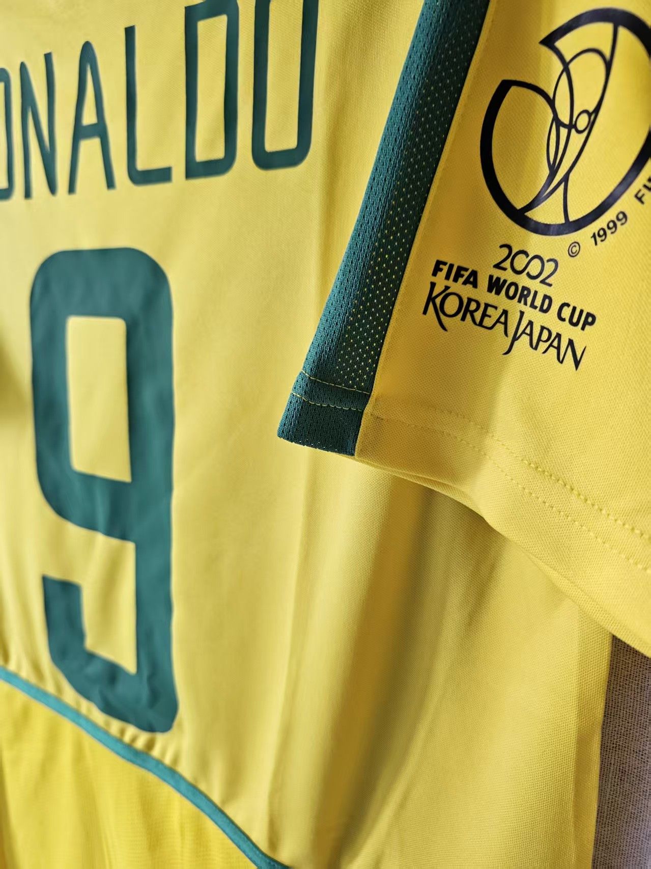 Other 2002 World Cup Brazil #9 Ronaldo Jersey Home Size US S / EU 44-46 / 1 - 4 Thumbnail