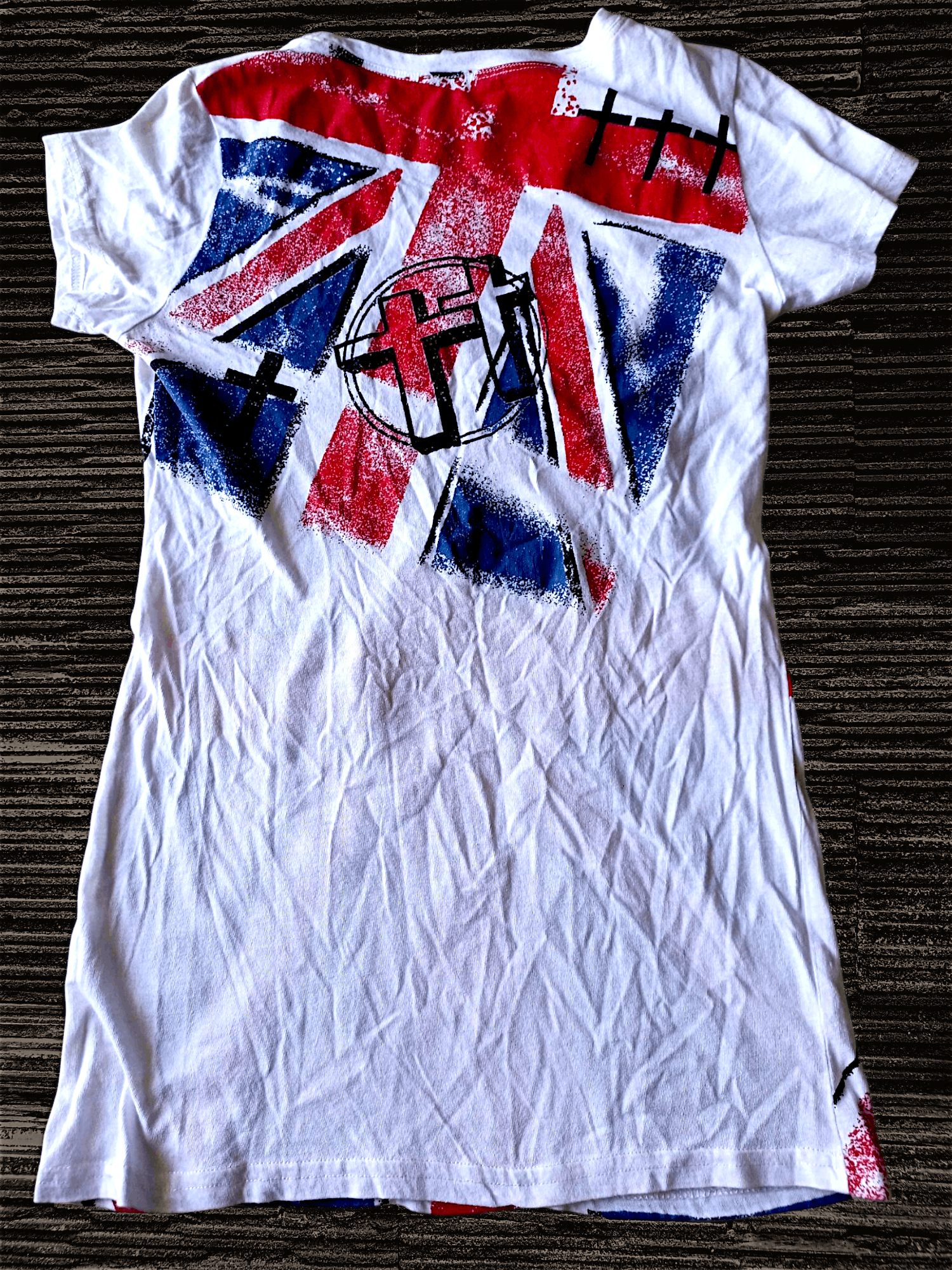 Japanese Brand Tuction Punk Short Sleevess Tsirth Size US M / EU 48-50 / 2 - 12 Thumbnail