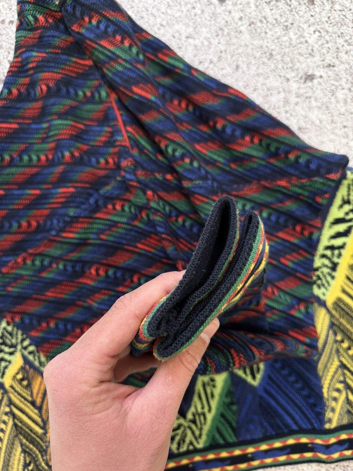 Carlo Colucci × Designer × Japanese Brand Vintage 1990’s Carlo Colucci Japanese Sweater Coogi Style Size US XL / EU 56 / 4 - 13 Thumbnail