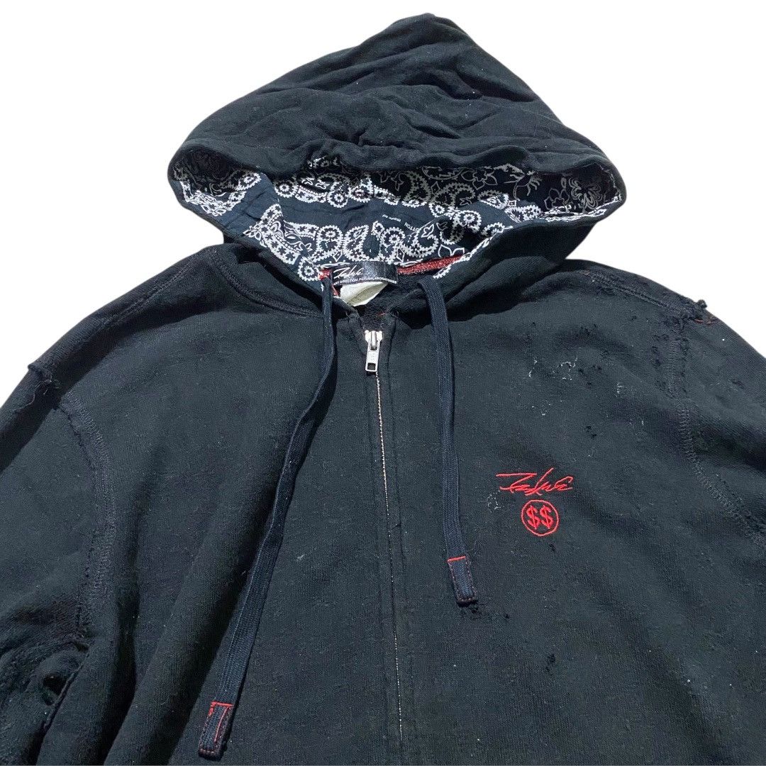 Futura Futura laboratories bandana paisley zip hoodie Size US M / EU 48-50 / 2 - 2 Thumbnail