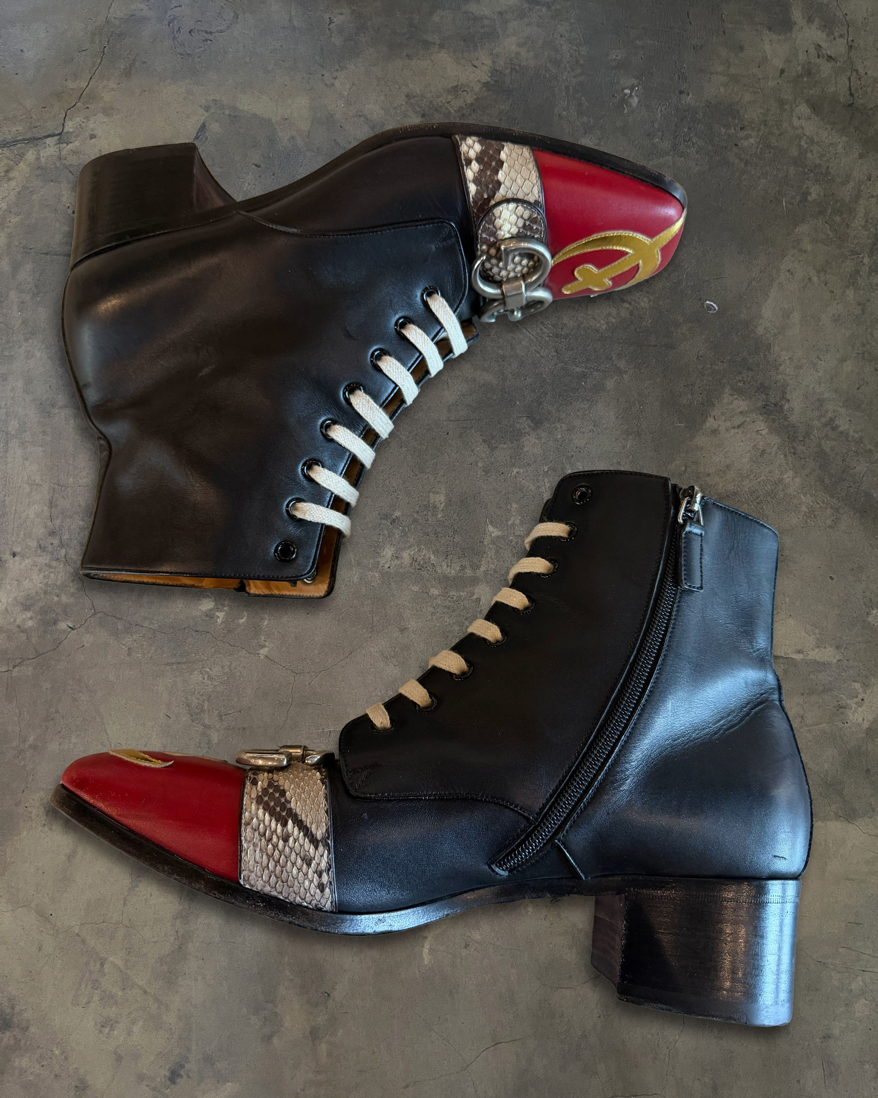 Gucci GUCCI FW2017 USSR CIRANO LUX BOOTS Size US 10 / EU 43 - 4 Thumbnail