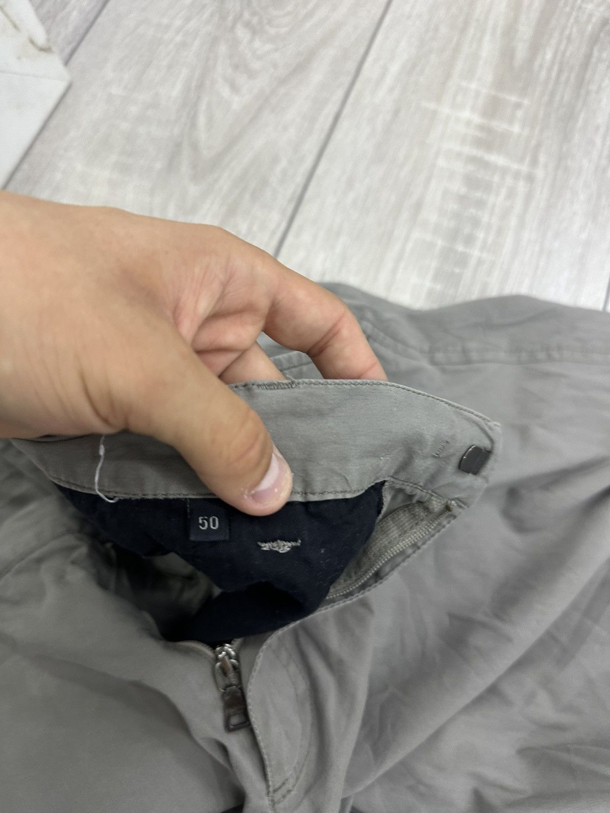 Prada Prada Nylon Pants Silver Tab Vintage Classic Fit Old Money Size US 32 / EU 48 - 11 Thumbnail