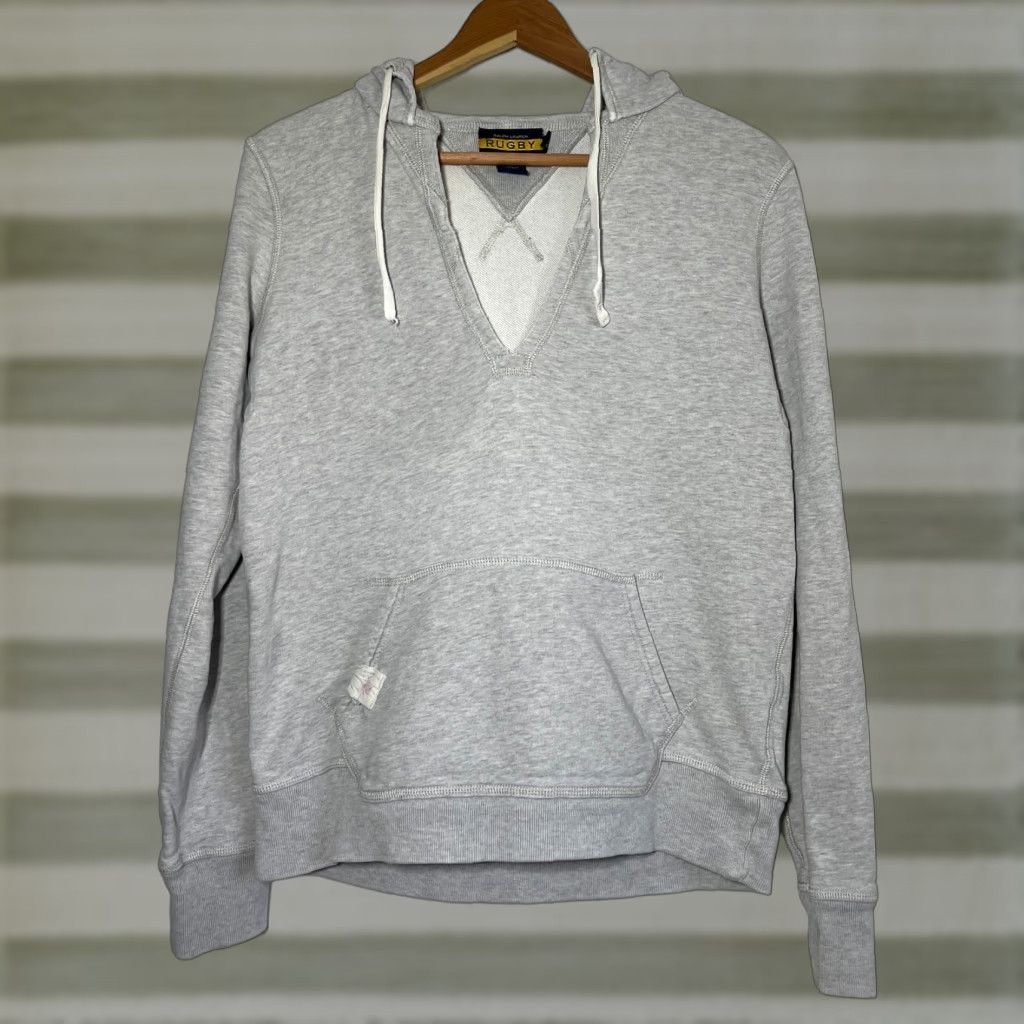 Ralph Lauren VINTAGE Ralph Lauren Rugby Women’s Hoodie Shirt XS? Size S / US 4 / IT 40 - 1 Thumbnail