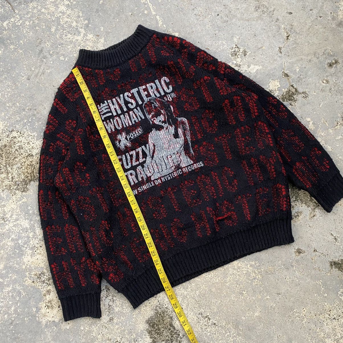 Hysteric Glamour hysteric glamour monogram knitwear sweatshirt Size US L / EU 52-54 / 3 - 21 Thumbnail