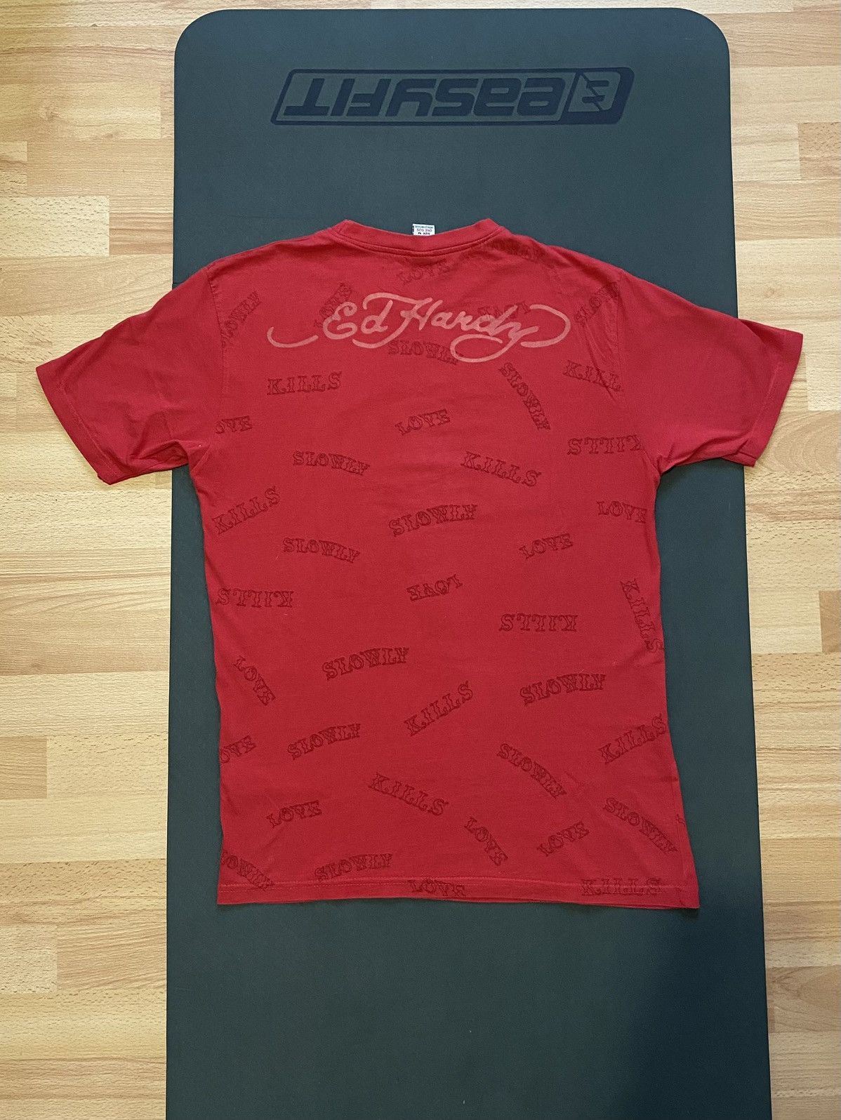 Ed Hardy Ed Hardy Love Kills Slowly Skull Graphic T-shirt Men M Red Size US M / EU 48-50 / 2 - 7 Thumbnail
