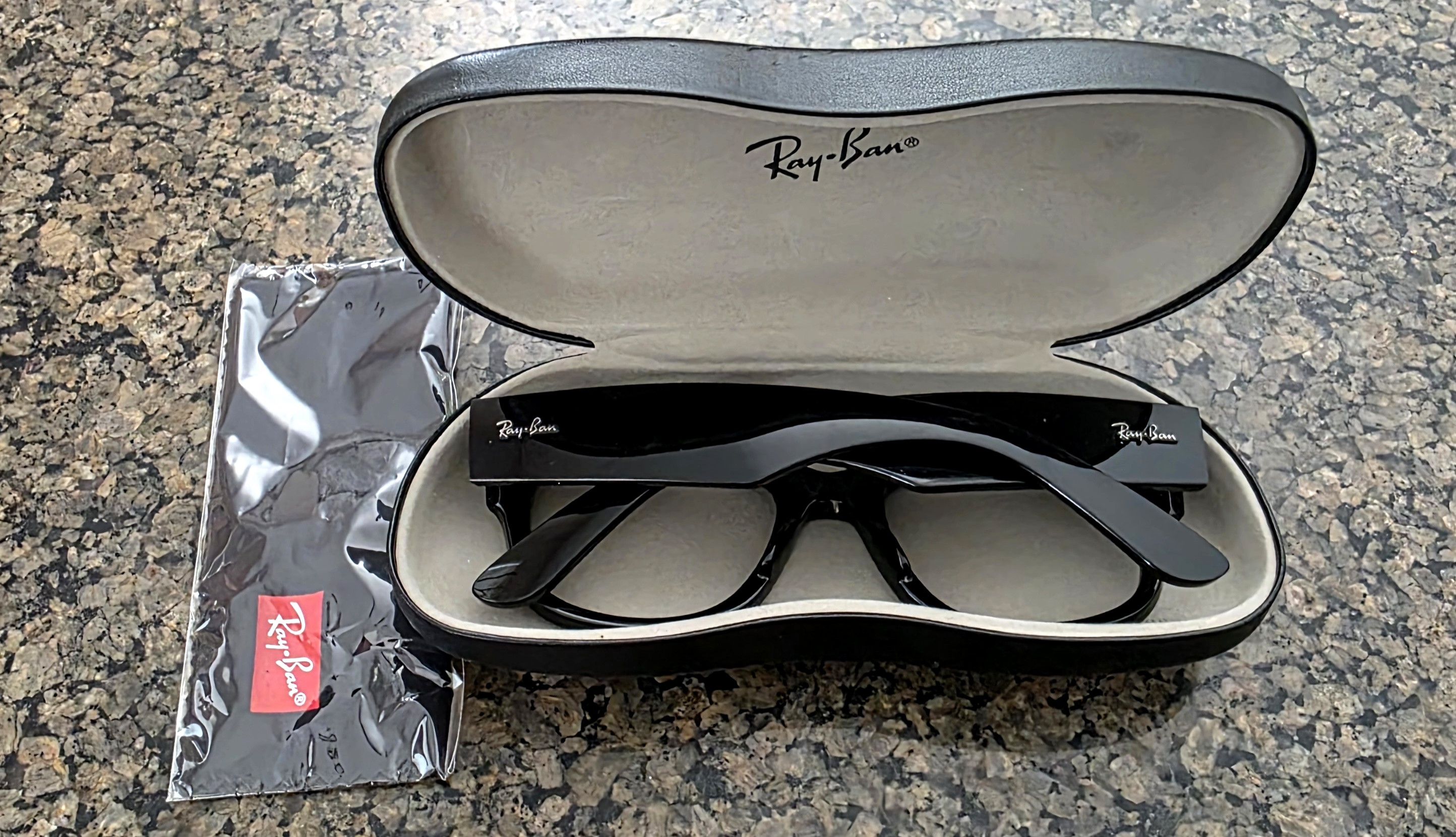 RayBan Ray-Ban RB0840S 901/31 51-21-145 3N Mega Wayfarer Unisex Size ONE SIZE - 2 Thumbnail
