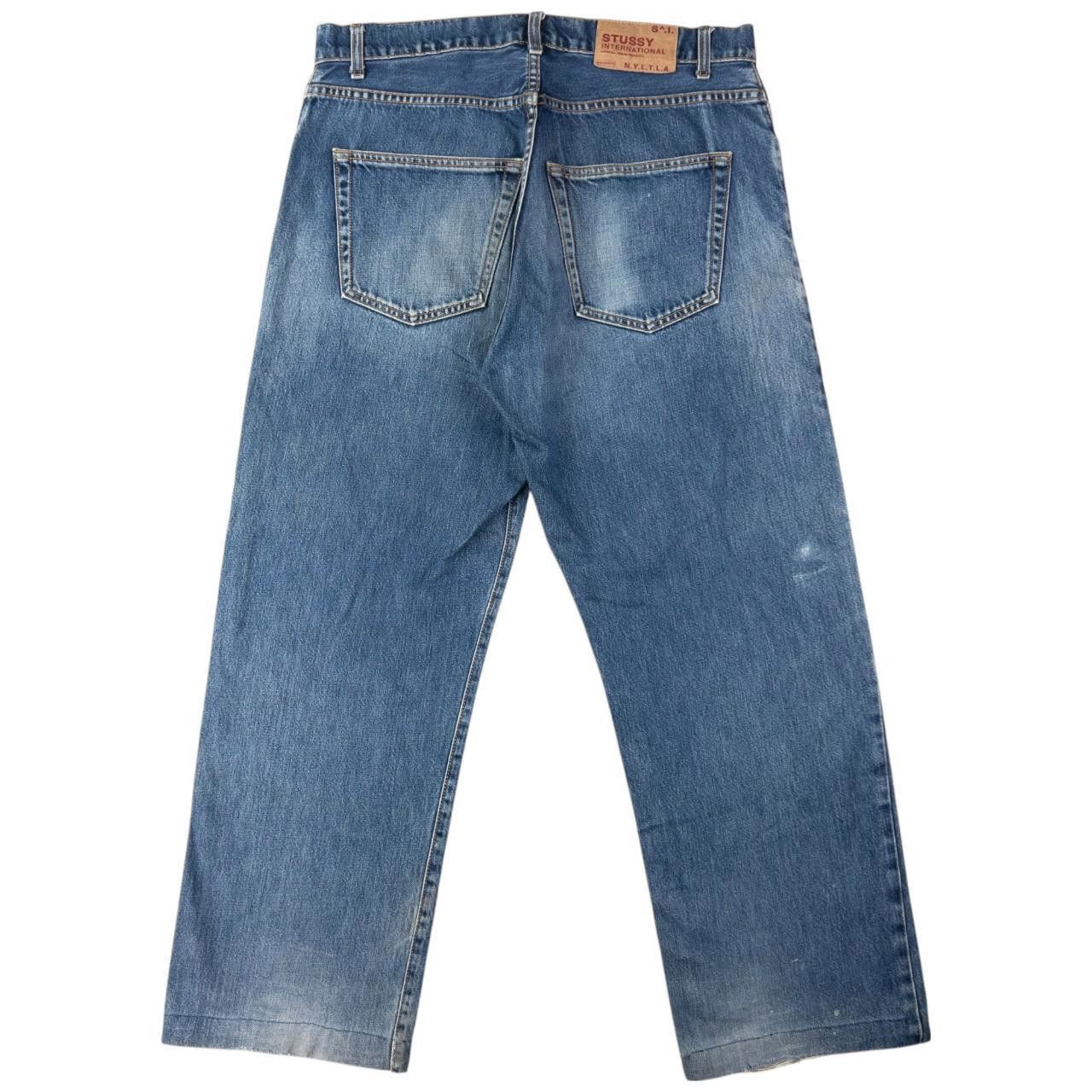 Stussy Stussy x Wales bonner studded denim | Grailed