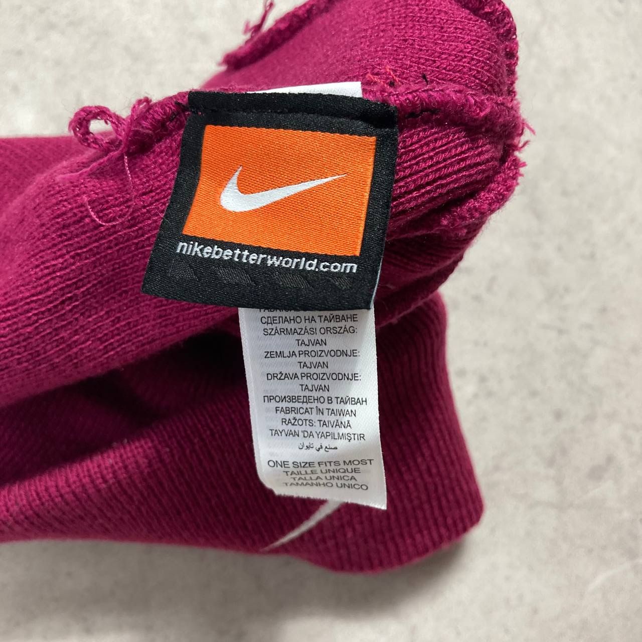 Nike Vintage Nike Beanie Hat Size ONE SIZE - 3 Thumbnail