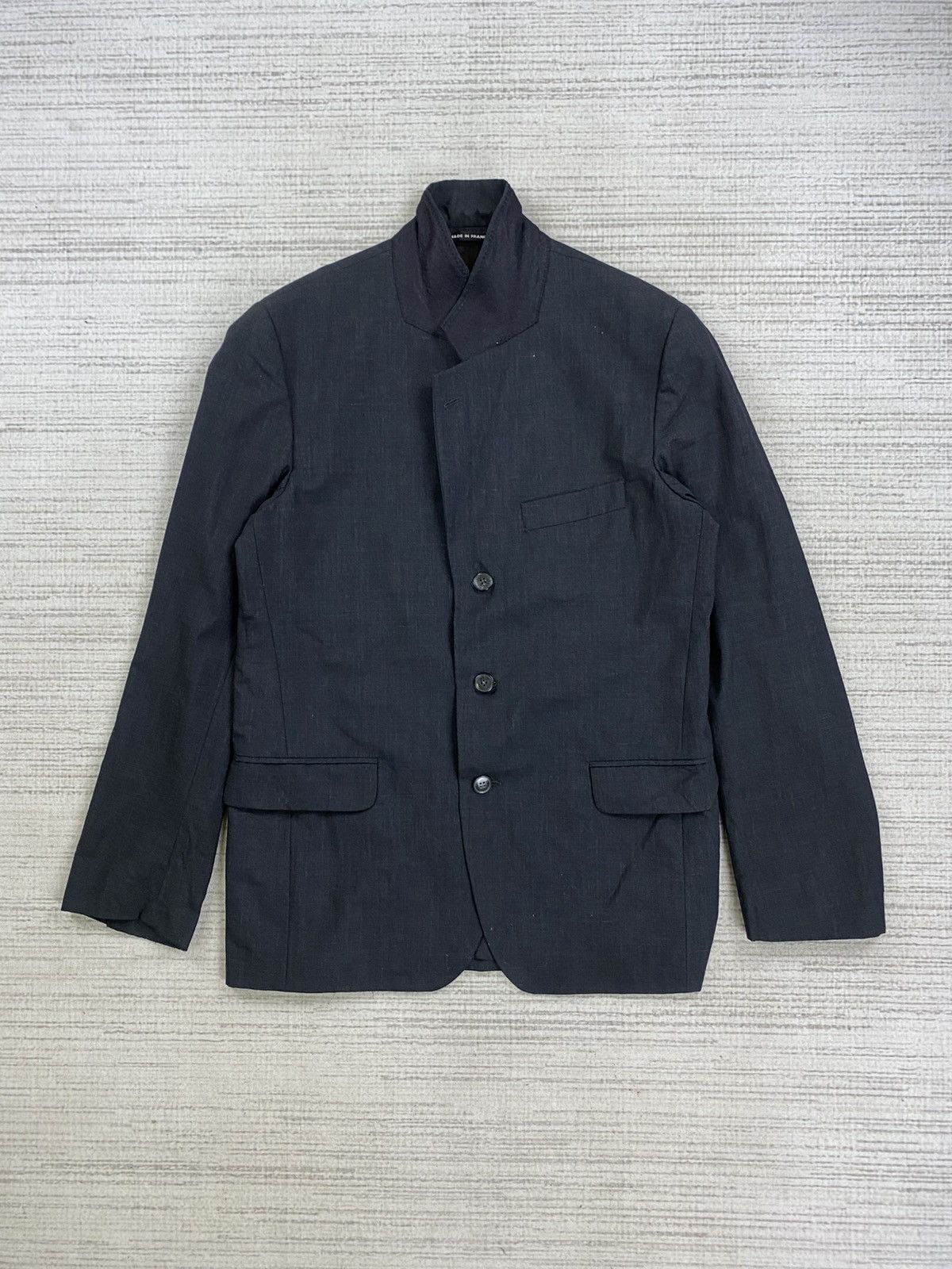 agnes b. 🔥 Agnes B. Made in France Black Blazer Jacket Size US M / EU 48-50 / 2 - 5 Thumbnail