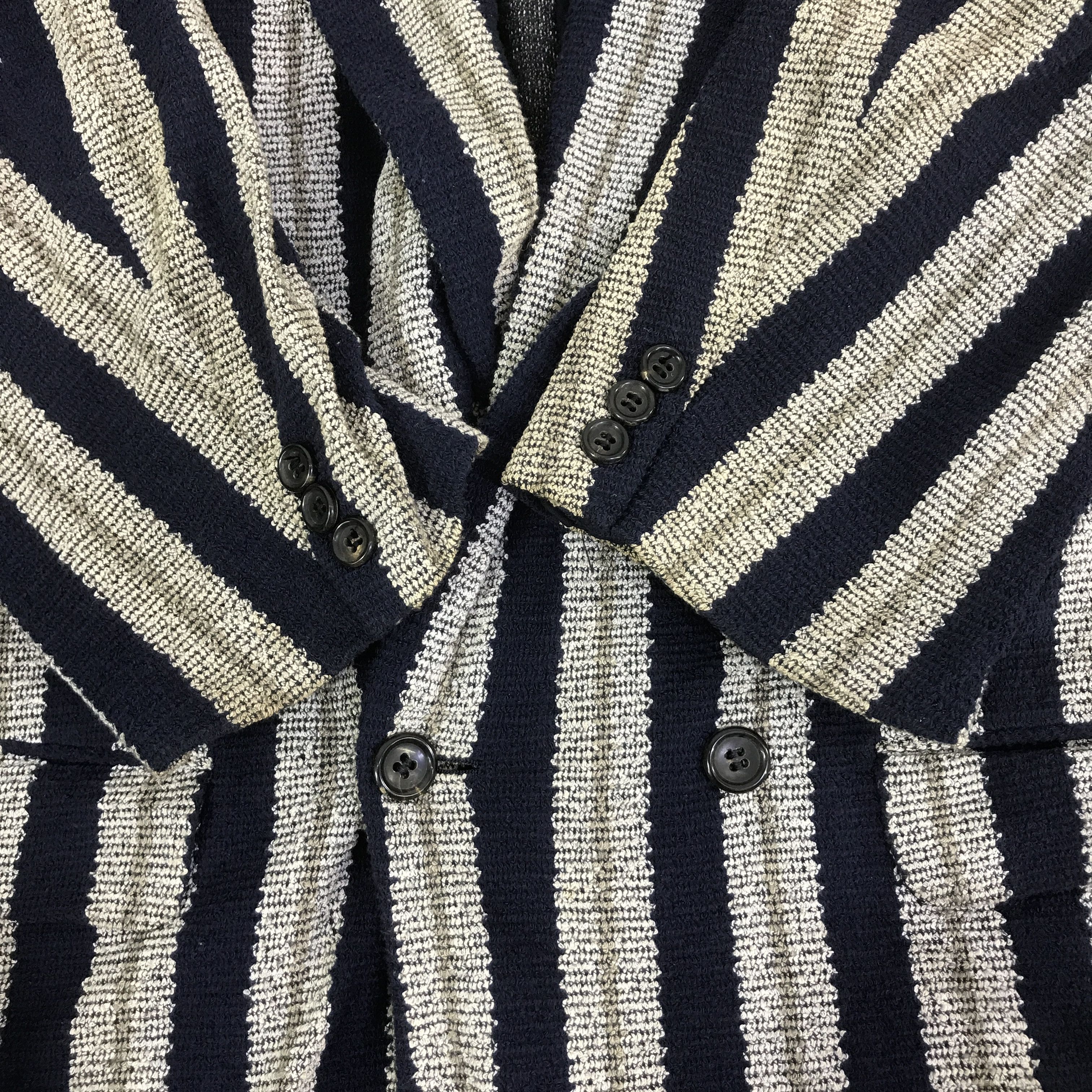 Comme des Garcons 1988 COMME DES GARCONS HOMME BLAZER JACKET K112B6 Size US L / EU 52-54 / 3 - 7 Thumbnail