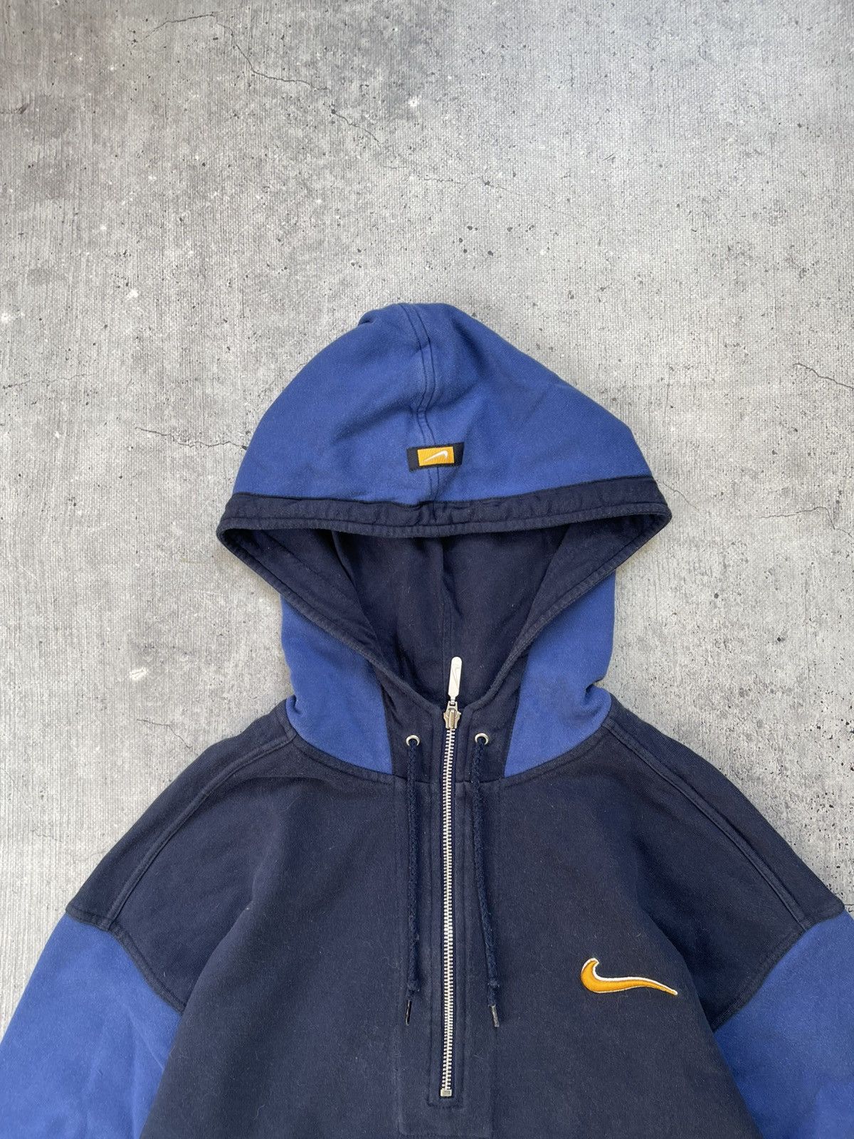 Nike 00s Nike Vintage Big Logo Hoodie Y2K Size US L / EU 52-54 / 3 - 6 Thumbnail