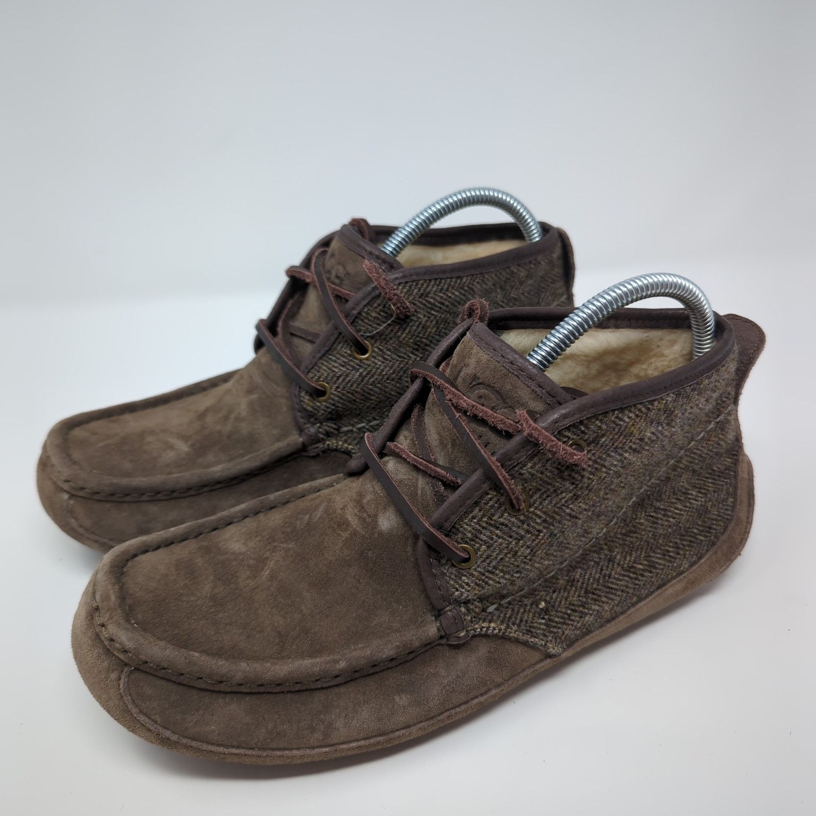 Ugg UGG Stout Lyle Woolrich Tweed Suede Boot Mens Size 8 Size US 8 / EU 41 - 1 Thumbnail