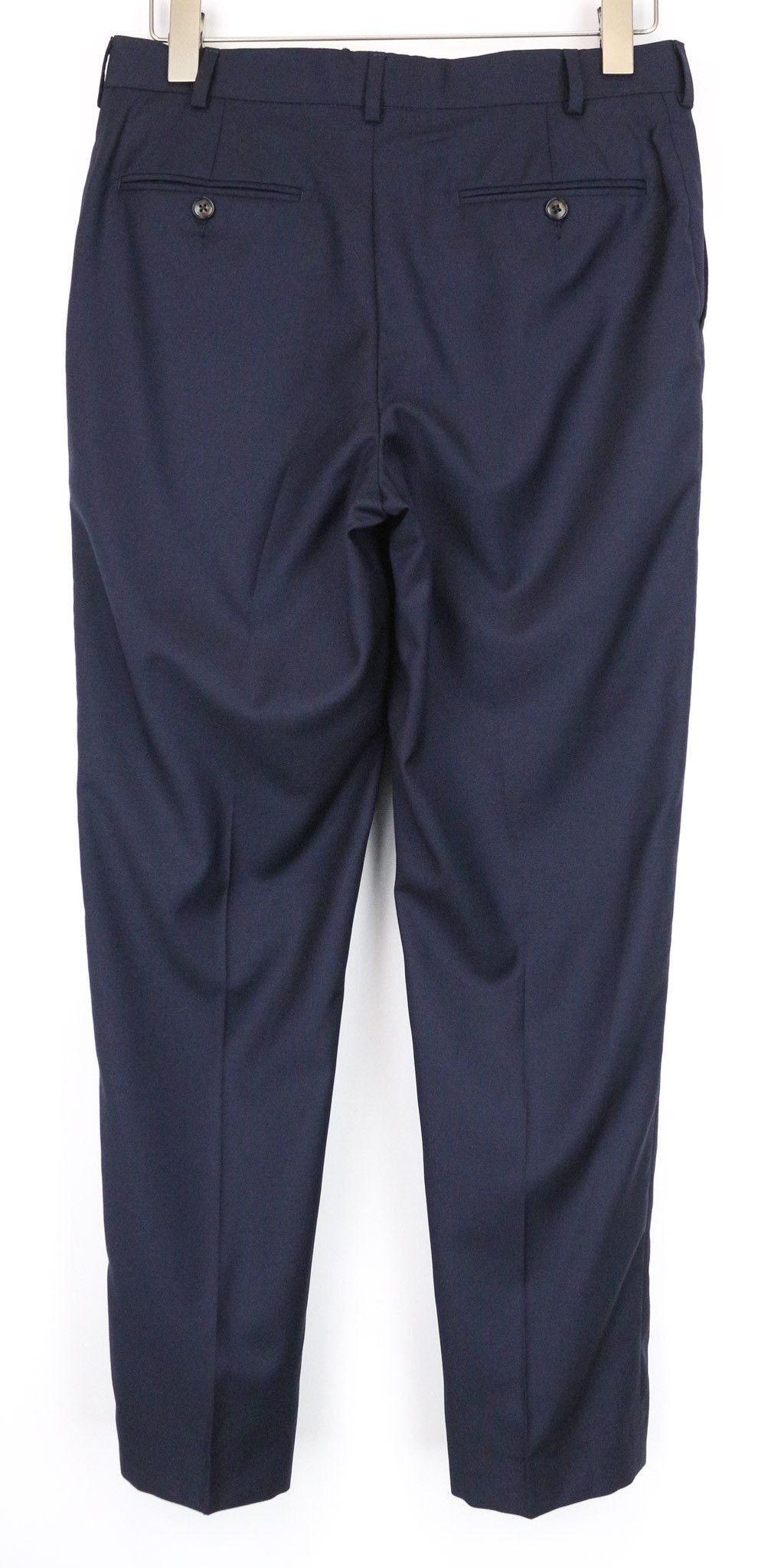Suitsupply BRESCIA UK36R Blue Wool Lined Trousers 75183 Size 36R - 2 Thumbnail
