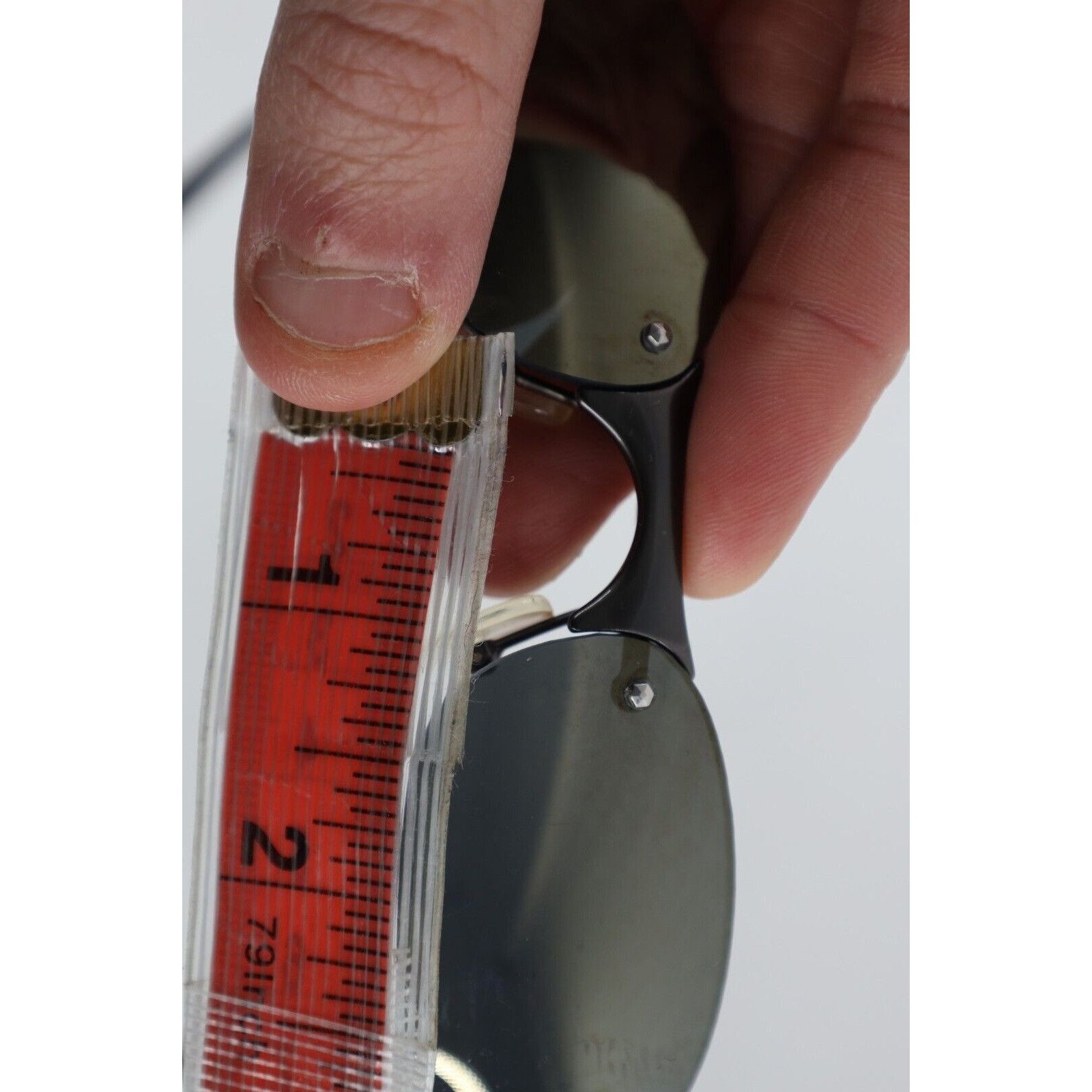 Vintage Vintage Y2K Streetwear Matrix Style Oval Mirrored Sunglasses Size ONE SIZE - 8 Thumbnail