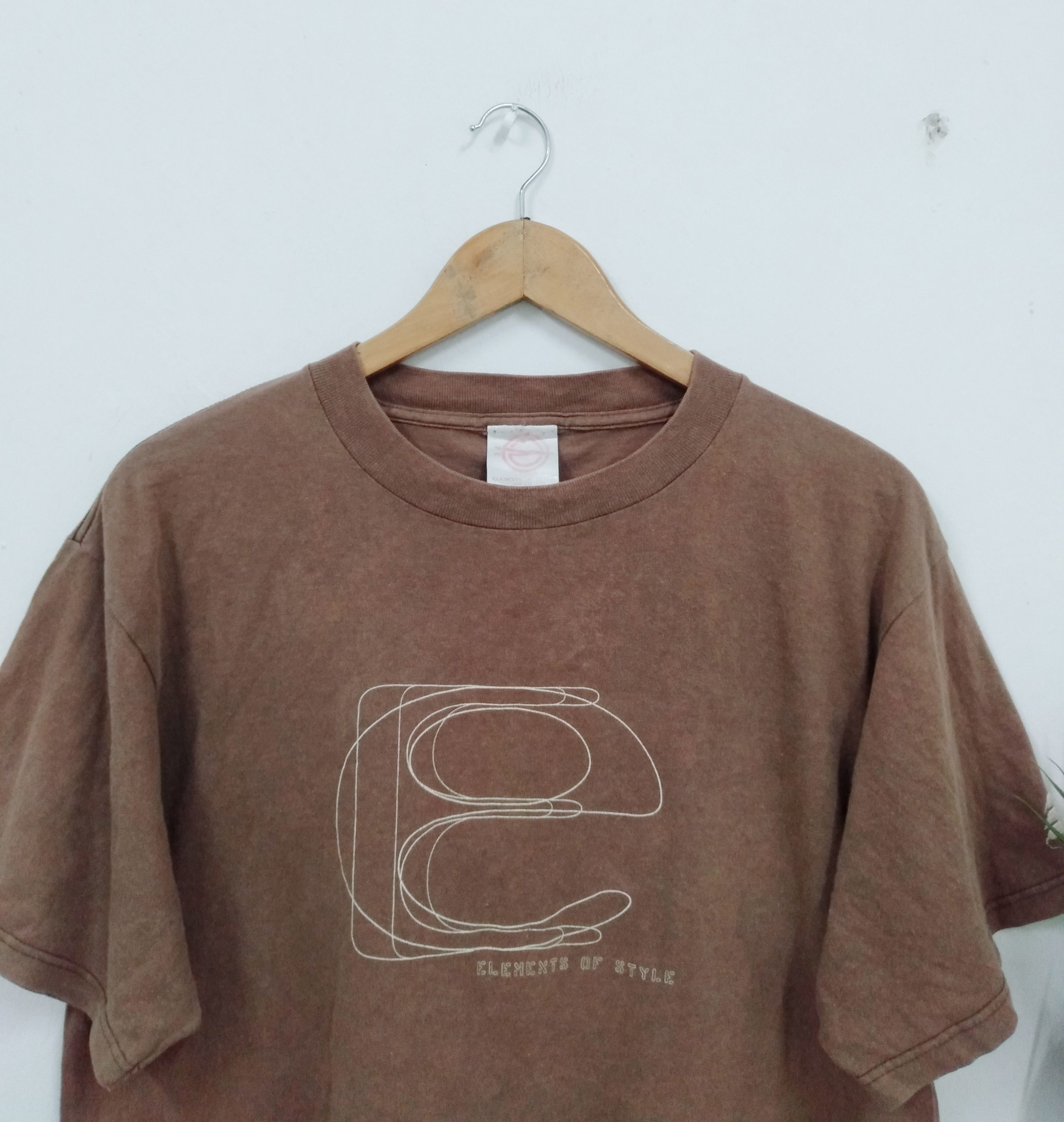 Element × Vintage Vintage 90s Element of Style skateboard streetwear t shirt Size US L / EU 52-54 / 3 - 6 Thumbnail