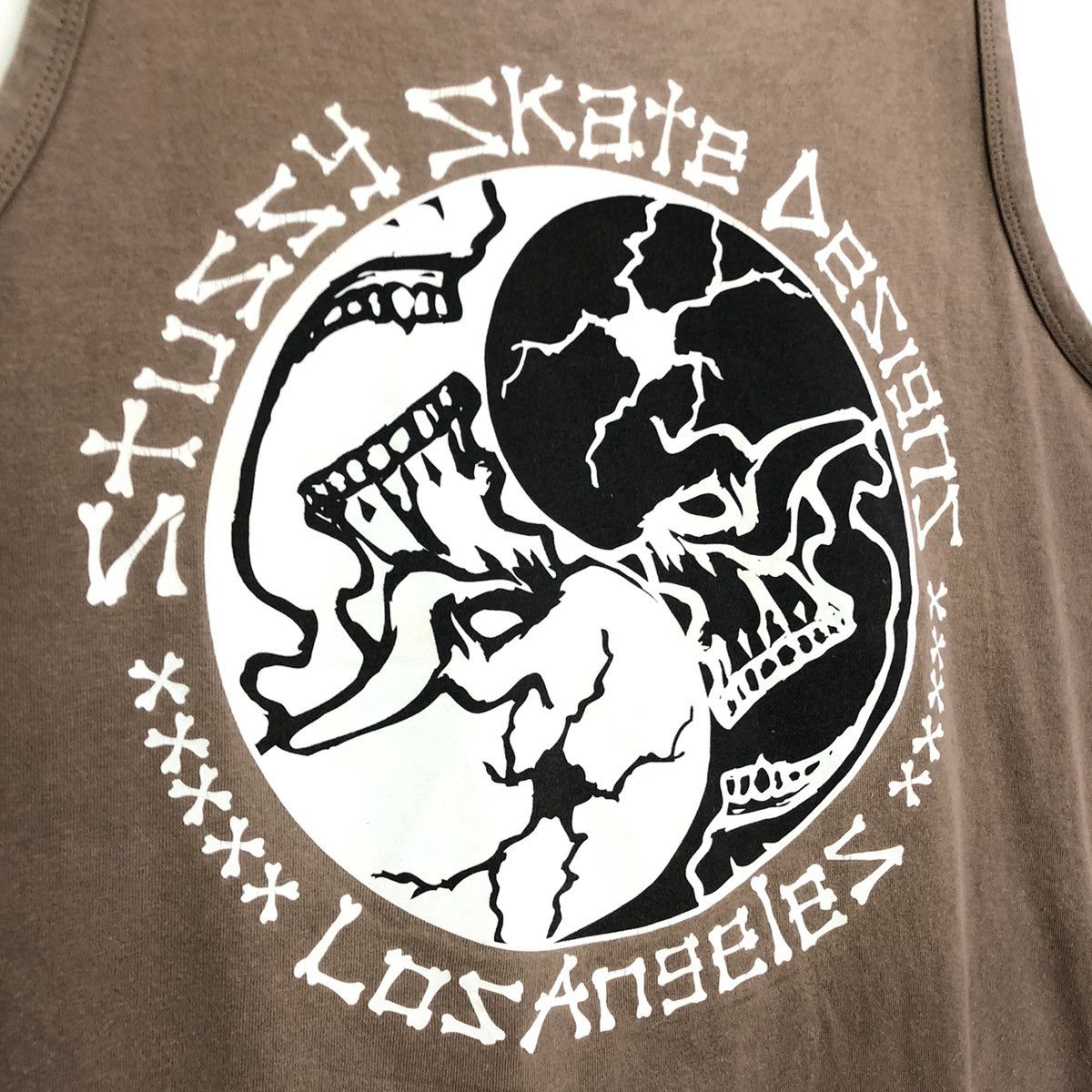 Stussy Vintage Stussy Skate Design Los Angeles Backhitt Tanktops Size US L / EU 52-54 / 3 - 4 Thumbnail