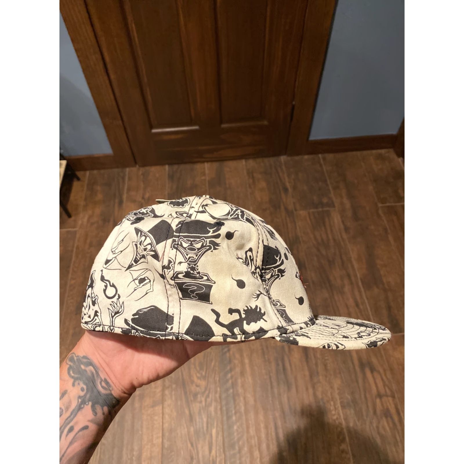 Vintage NWT ICP Insane Clown Posse Hatchet Man Juggalo Milenko Flex Hat Cap Size ONE SIZE - 5 Thumbnail