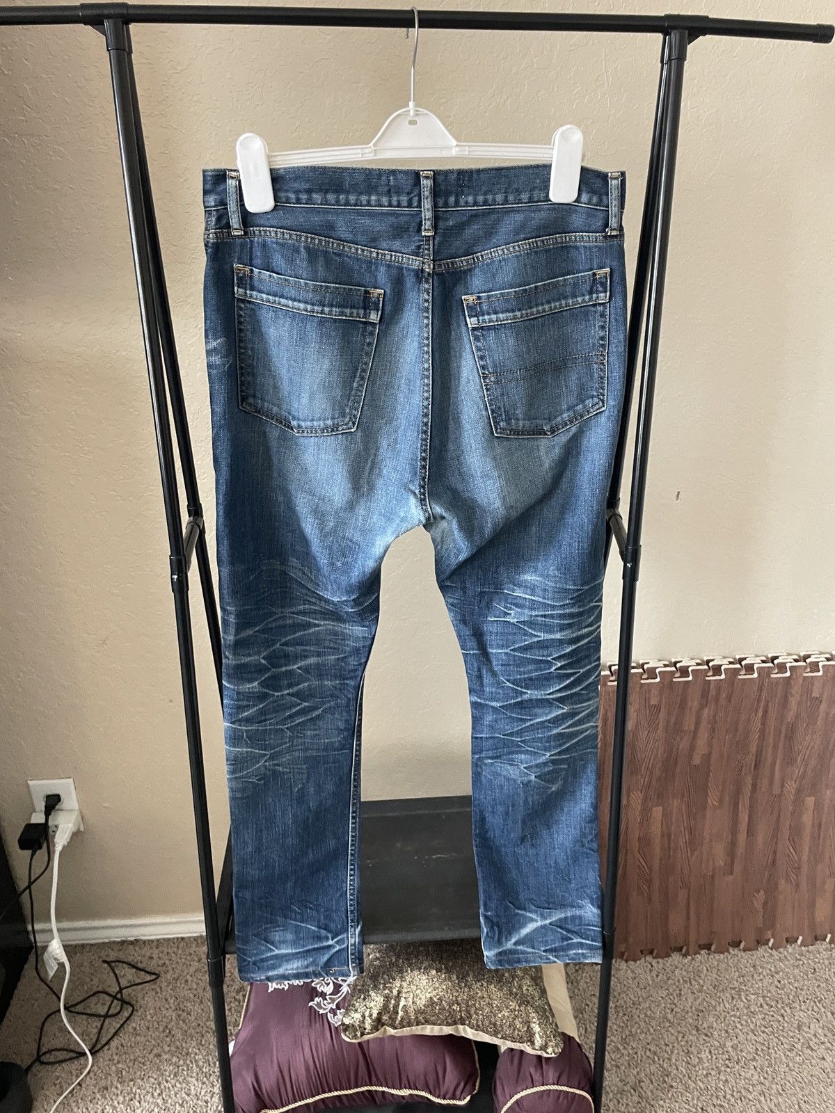 Robert Geller Distressed torn Cropped Jeans Size US 34 / EU 50 - 5 Thumbnail