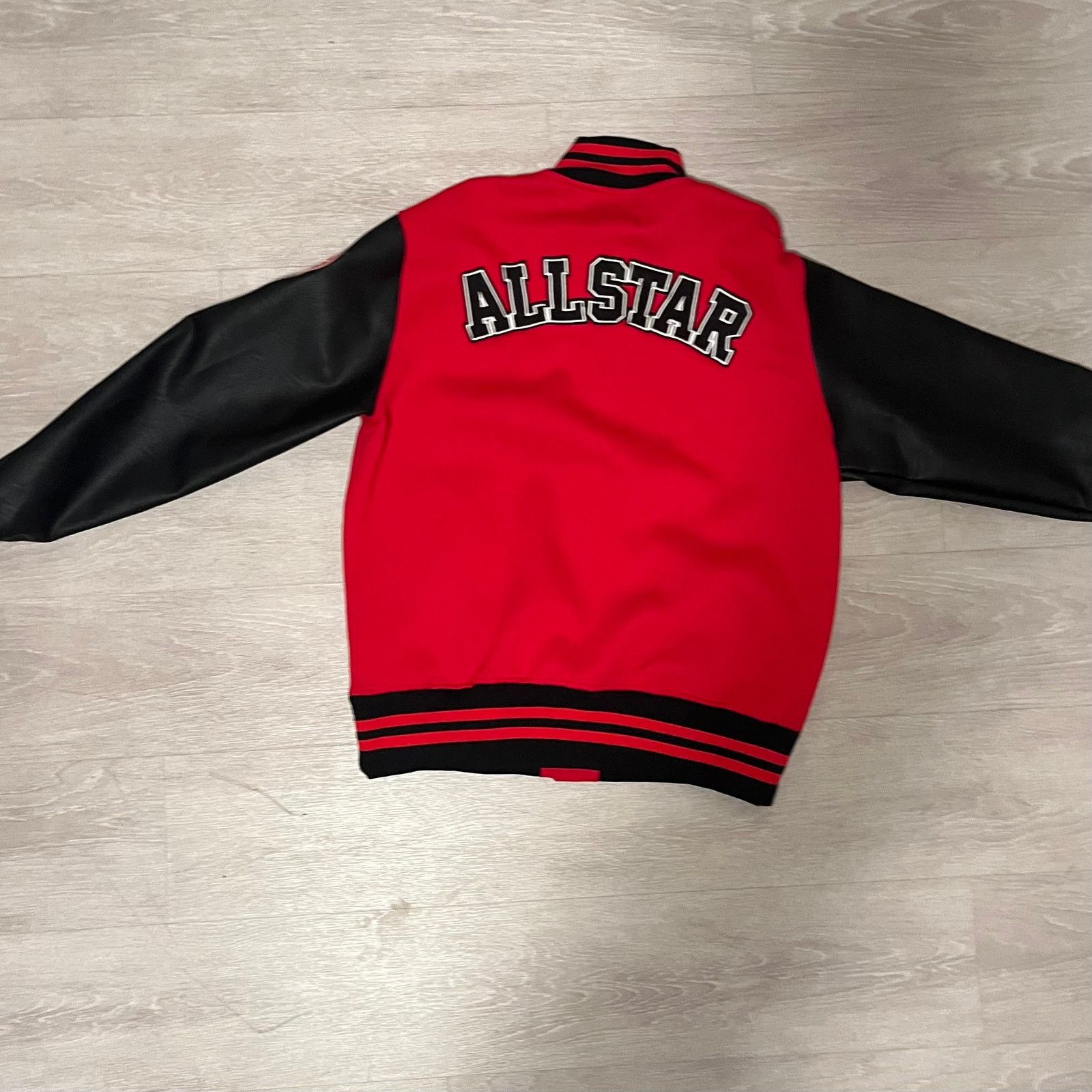 & Other Stories Red & Black Large Varisty Jacket Rockstar Original Size US L / EU 52-54 / 3 - 2 Thumbnail