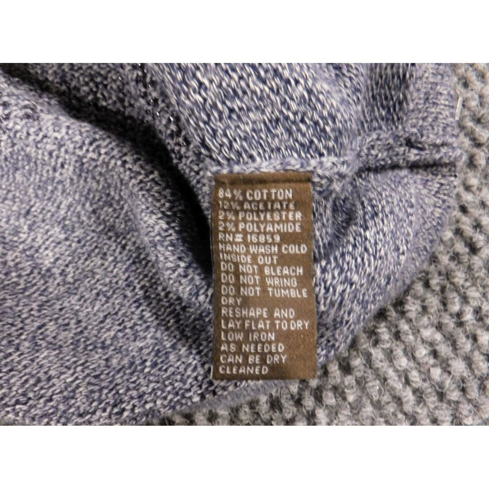 J.McLaughlin J. McLaughlin Womens Sweater Small purple Pullover striped crewneck Knit Stretch Bow Button Raglan Sleeve Christmas Womens Size S / US 4 / IT 40 - 6 Thumbnail
