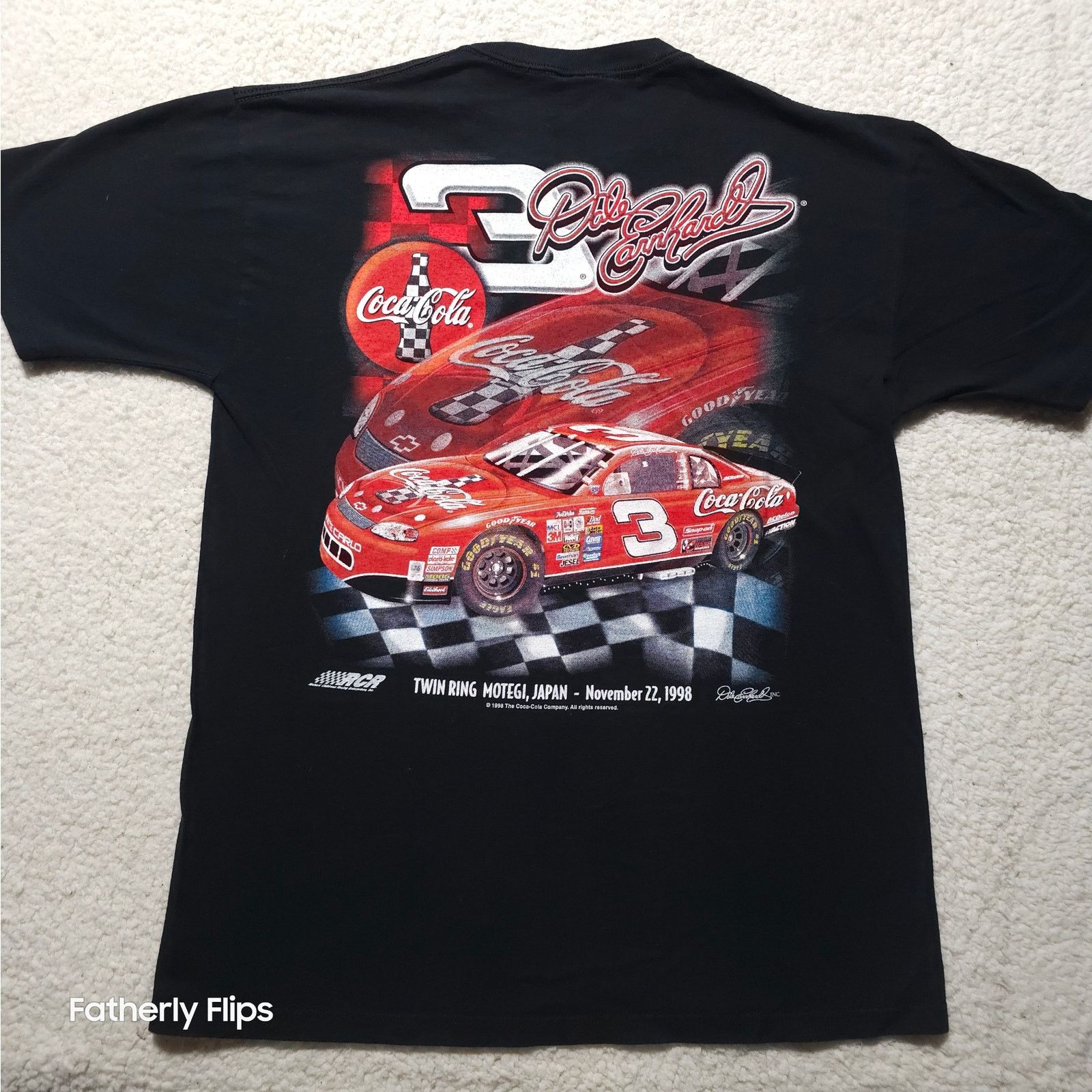 Coca Cola Vtg 1998 Dale Earnhardt Coca Cola Japan NASCAR Shirt Size L Size US L / EU 52-54 / 3 - 1 Thumbnail