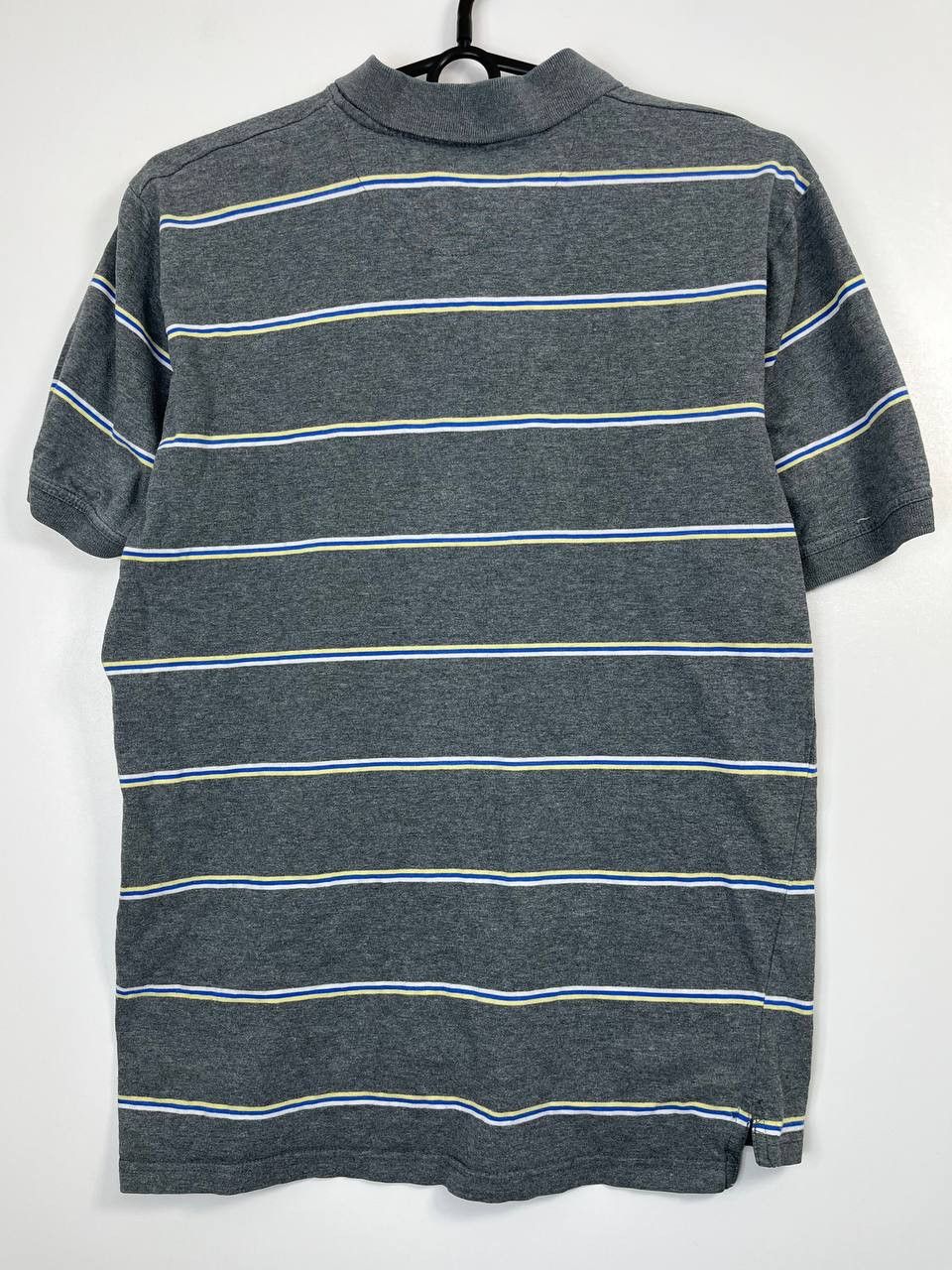 Other England Cricket Striped Polo Shirt Grey Size L Size US L / EU 52-54 / 3 - 7 Thumbnail