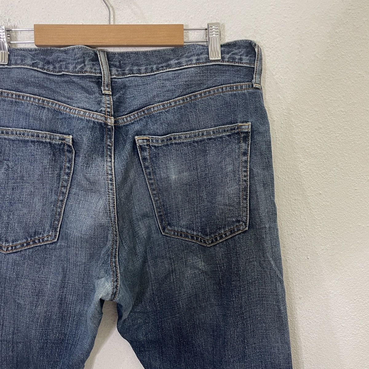 Japanese Brand Vintage Uniqlo Redline Seldvege Denim Jeans Size US 36 / EU 52 - 8 Thumbnail