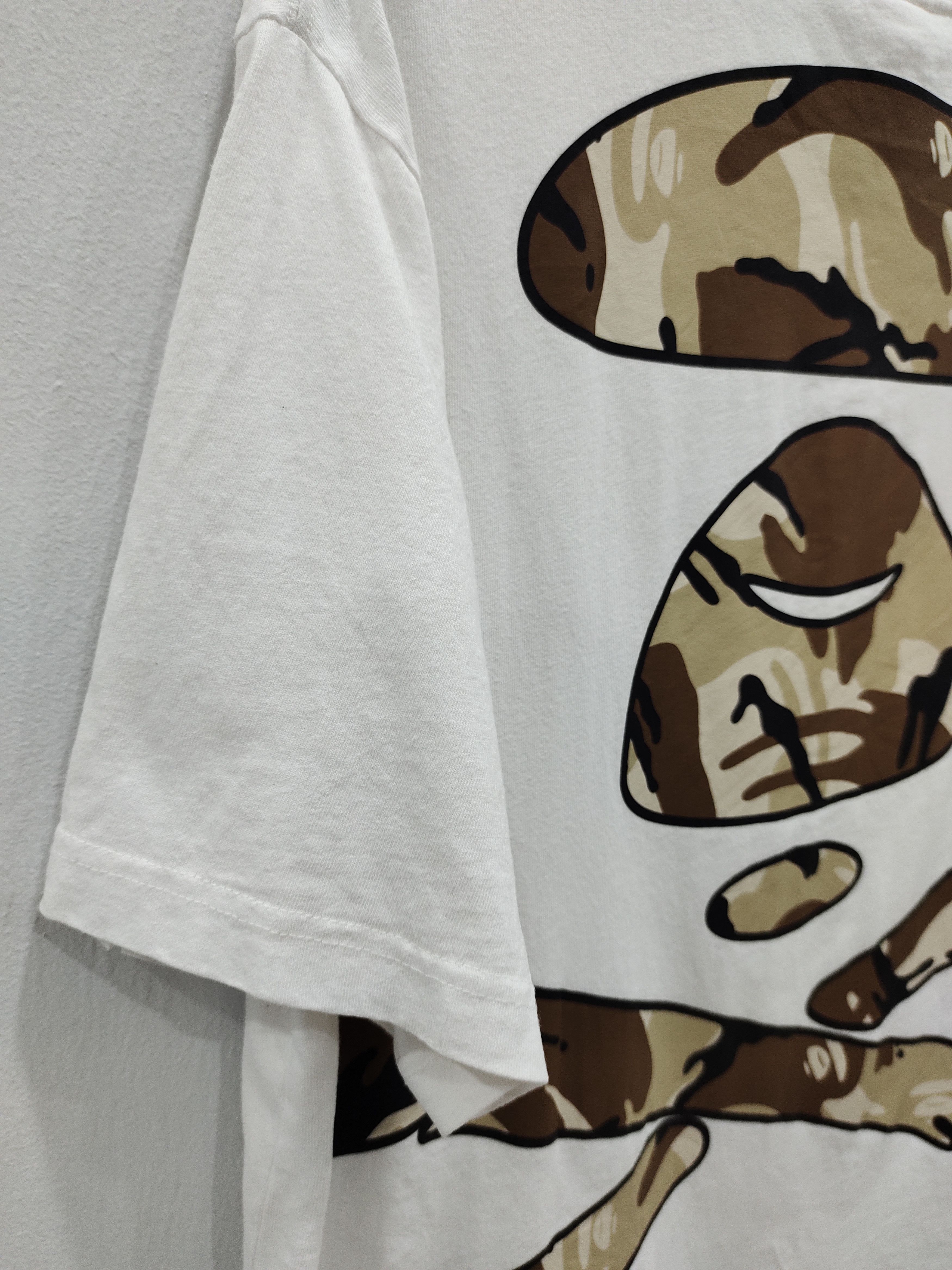 Aape Vintage AAPE BY *A BATHING APE Big Print Tees Size US XXL / EU 58 / 5 - 3 Thumbnail