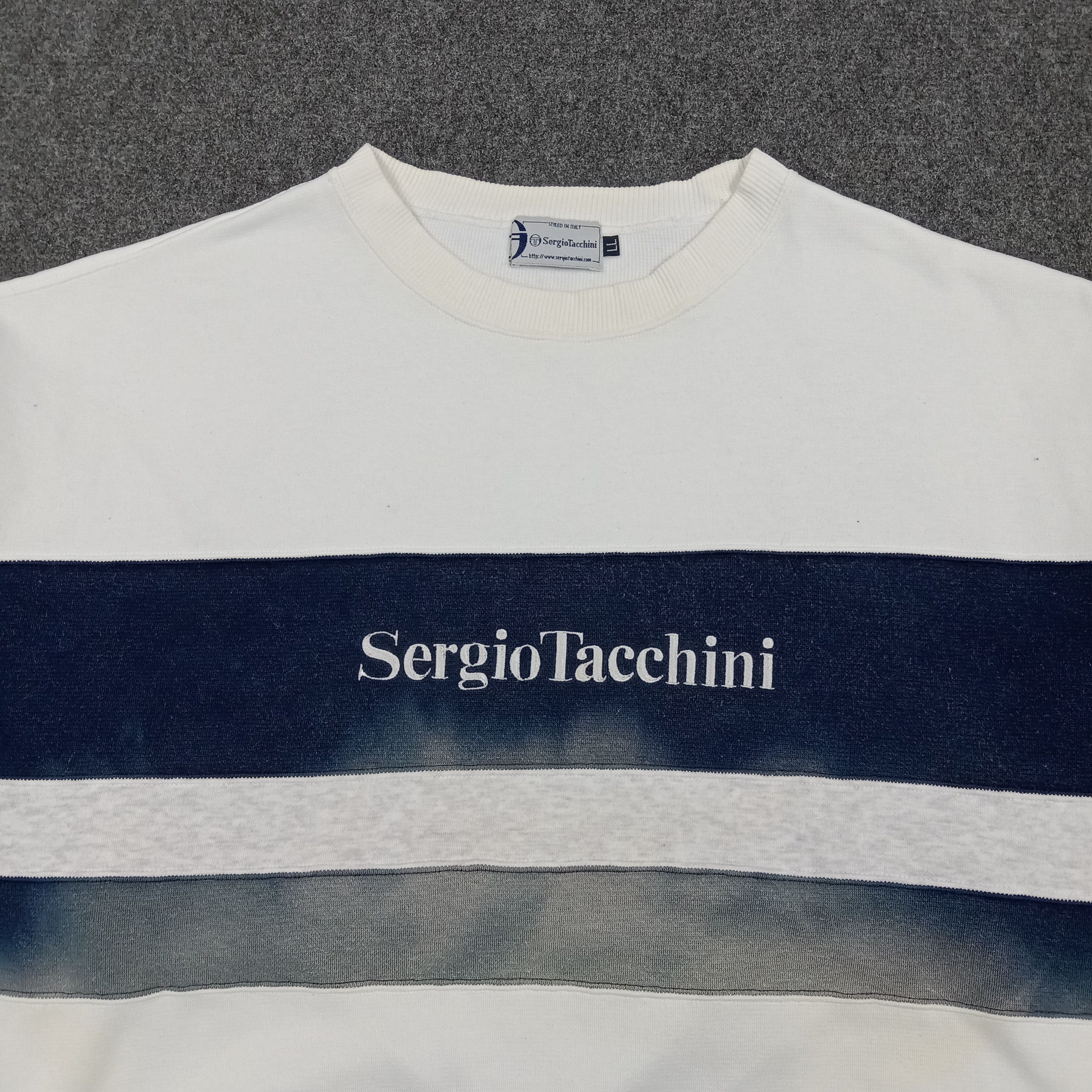 Sergio Tacchini Retro Sergio Tacchini Tennis Sport Sweatshirt C293N18 Size US XL / EU 56 / 4 - 2 Thumbnail
