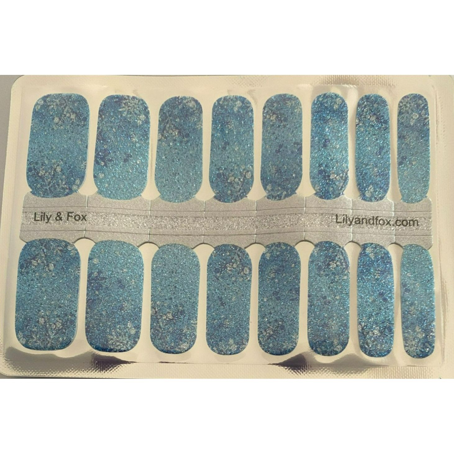 Other Lily & Fox Nail Polish Wraps Royal Reign-Deer & Blue Snowfla Size ONE SIZE - 4 Thumbnail