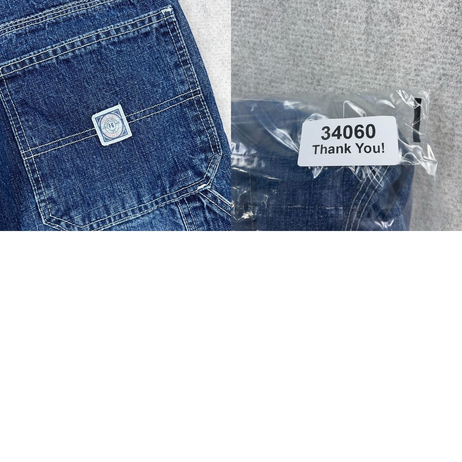 Faded Glory Vintage Faded Glory Shorts Men 36 Denim Bermuda 5-Pocket Relaxed Baggy 90s Hip Hop Grunge Rockabilly Blue Cotton Shirt Shoes Not Included Size US 36 / EU 52 - 8 Thumbnail