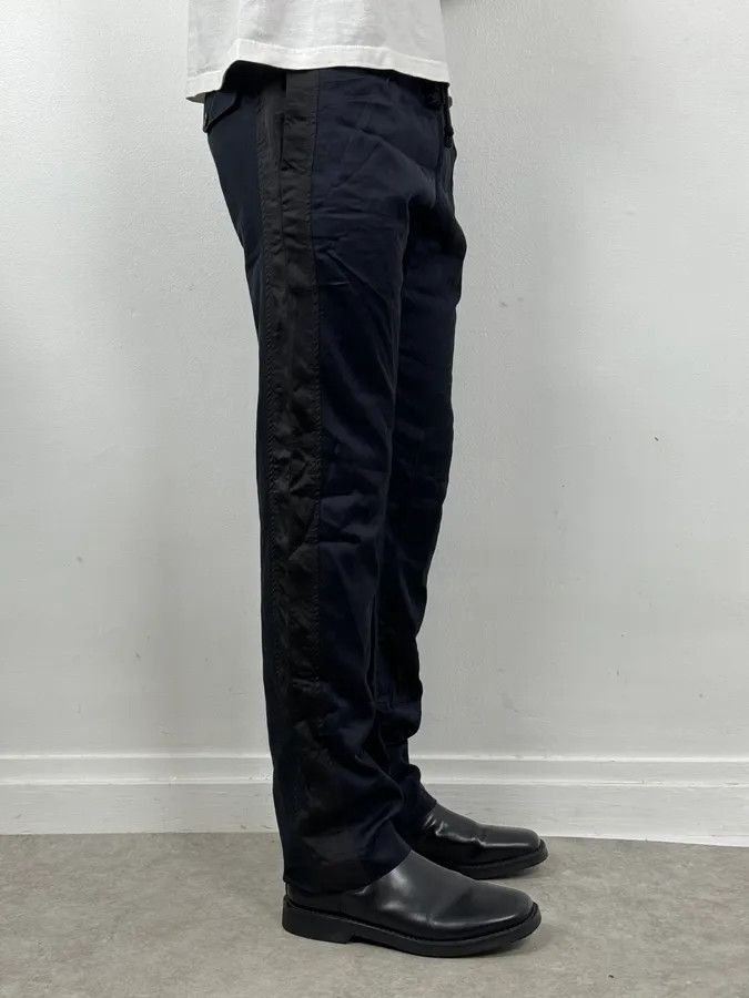 Dries Van Noten Dries Van Noten Two Tones Navy & Black Pants Size US 39 - 3 Thumbnail