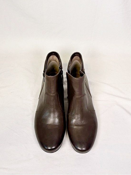 Naturalizer Naturalizer Womens Haley Brown Genuine Leather Ankle Boots Size US 9 / IT 39 - 3 Thumbnail