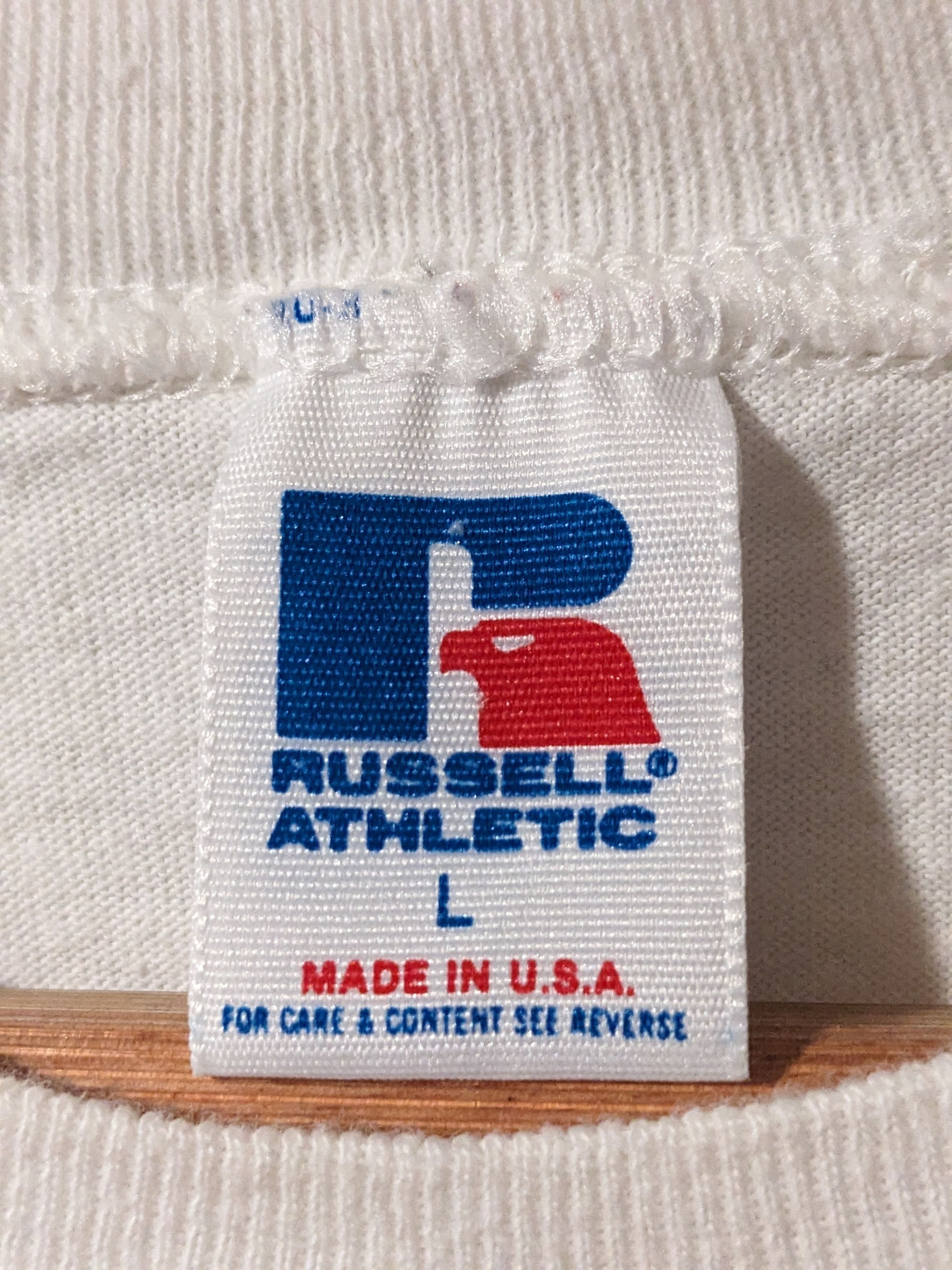 Russell Athletic × Vintage Vintage 90s Twizzlers Makes Mouths Happy Russell T-Shirt Size US L / EU 52-54 / 3 - 3 Thumbnail