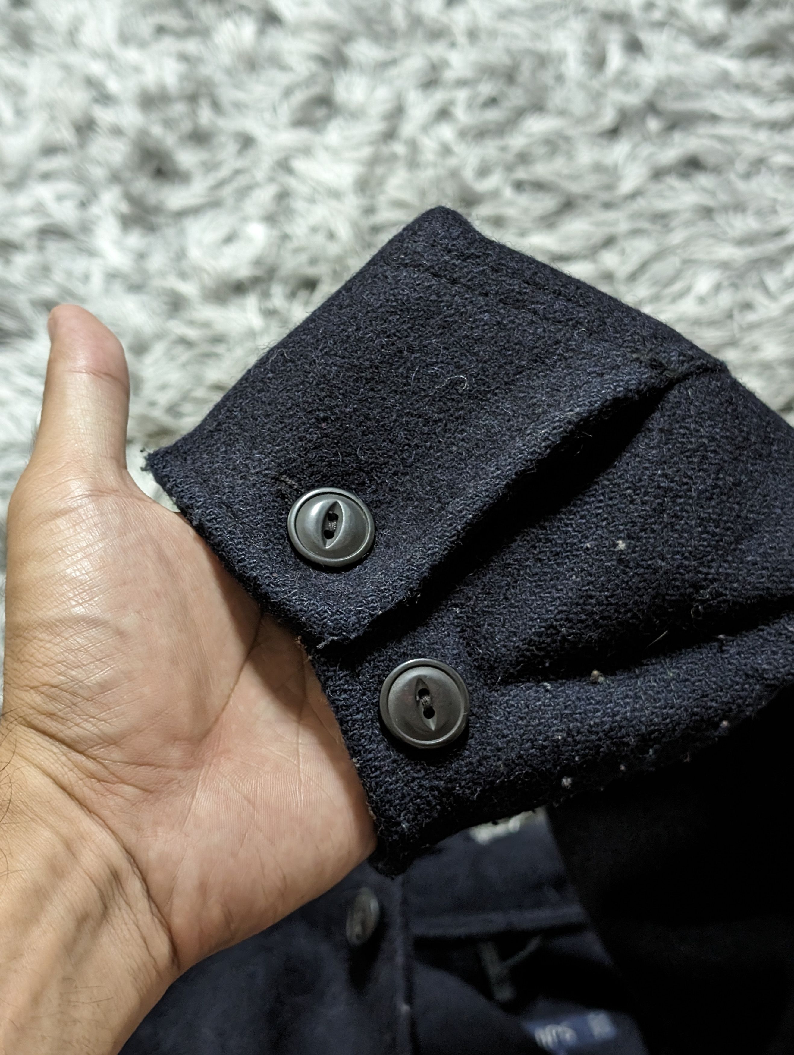 SHIPS Vintage Ships Made In USA Button Up Wool Light Jacket Size US L / EU 52-54 / 3 - 7 Thumbnail