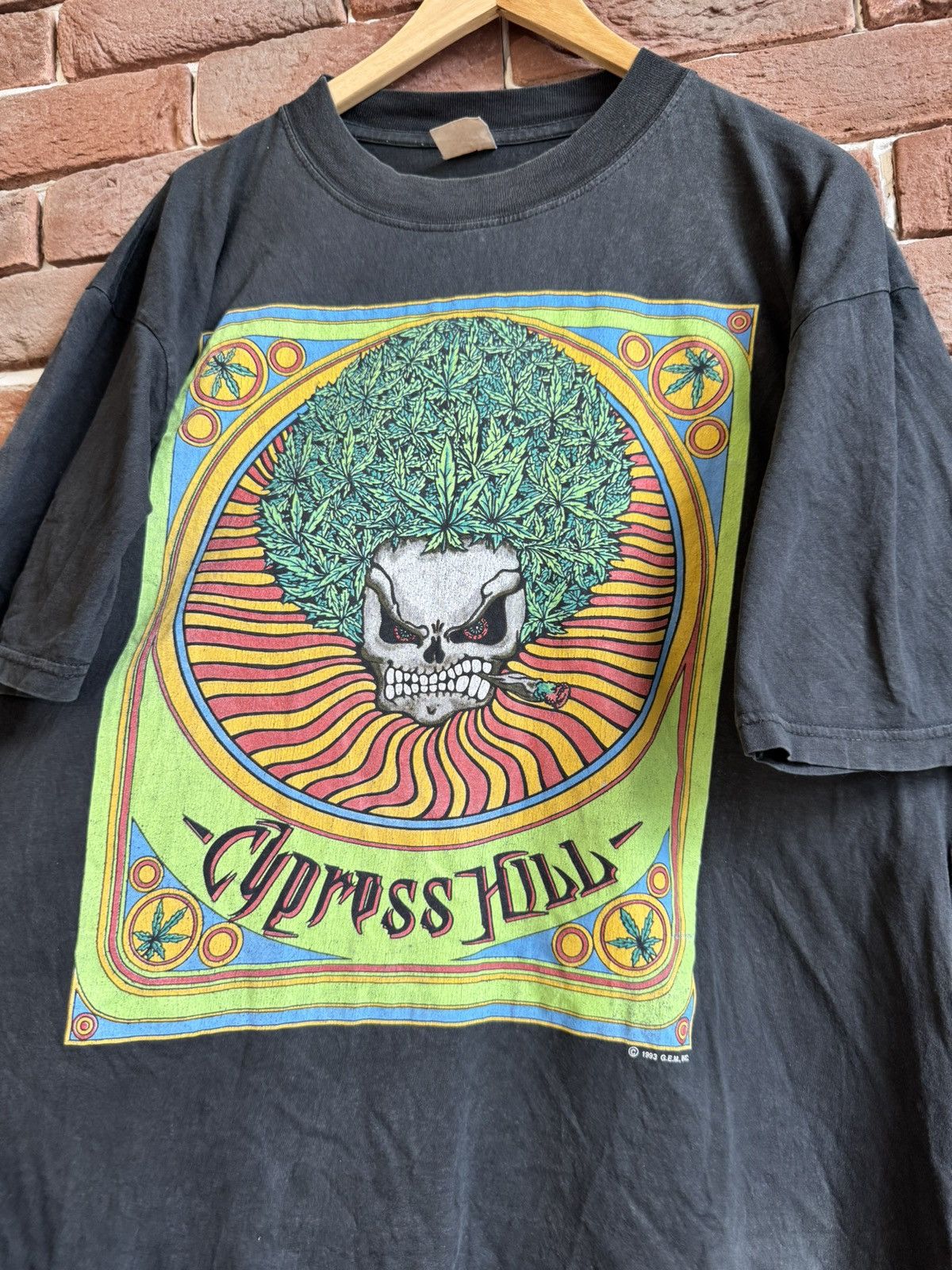 Band Tees 🔥Rare Vintage Cypress Hill 1993 Euro Tour Rap Band Tee XL Size US XL / EU 56 / 4 - 3 Thumbnail