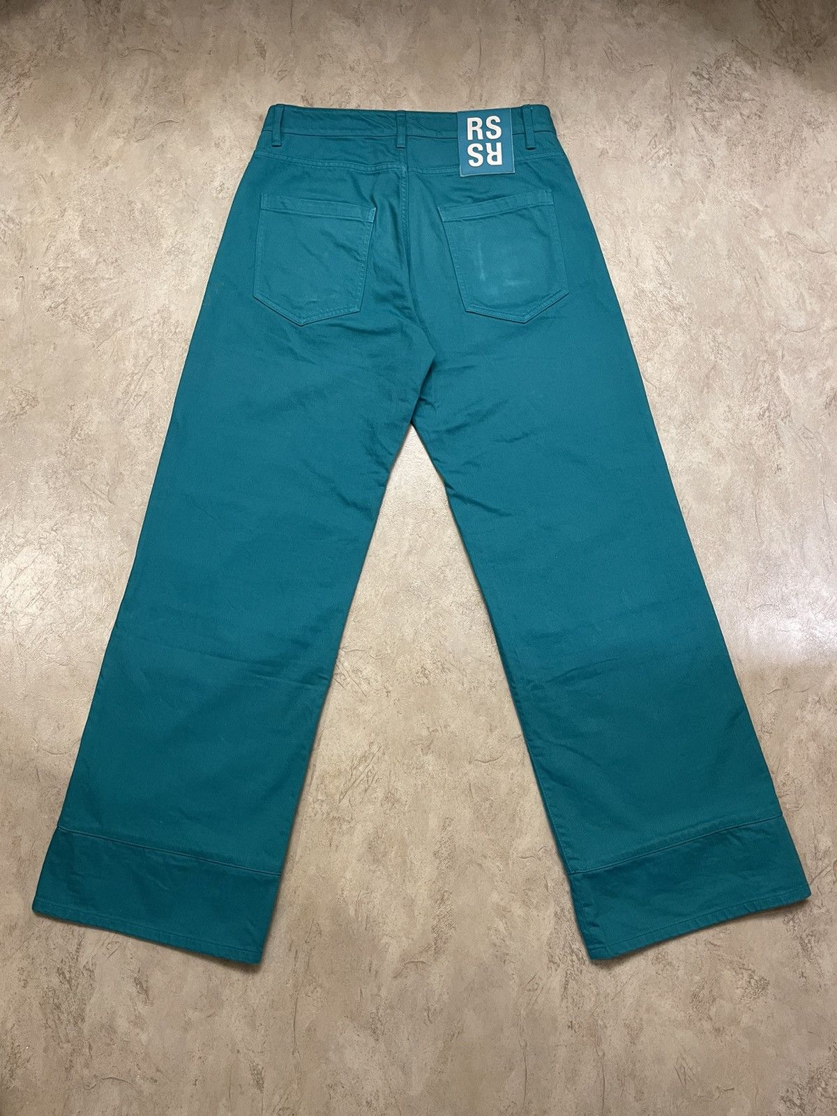 Raf Simons double knee wide leg work pants AW21 Size US 32 / EU 48 - 2 Thumbnail