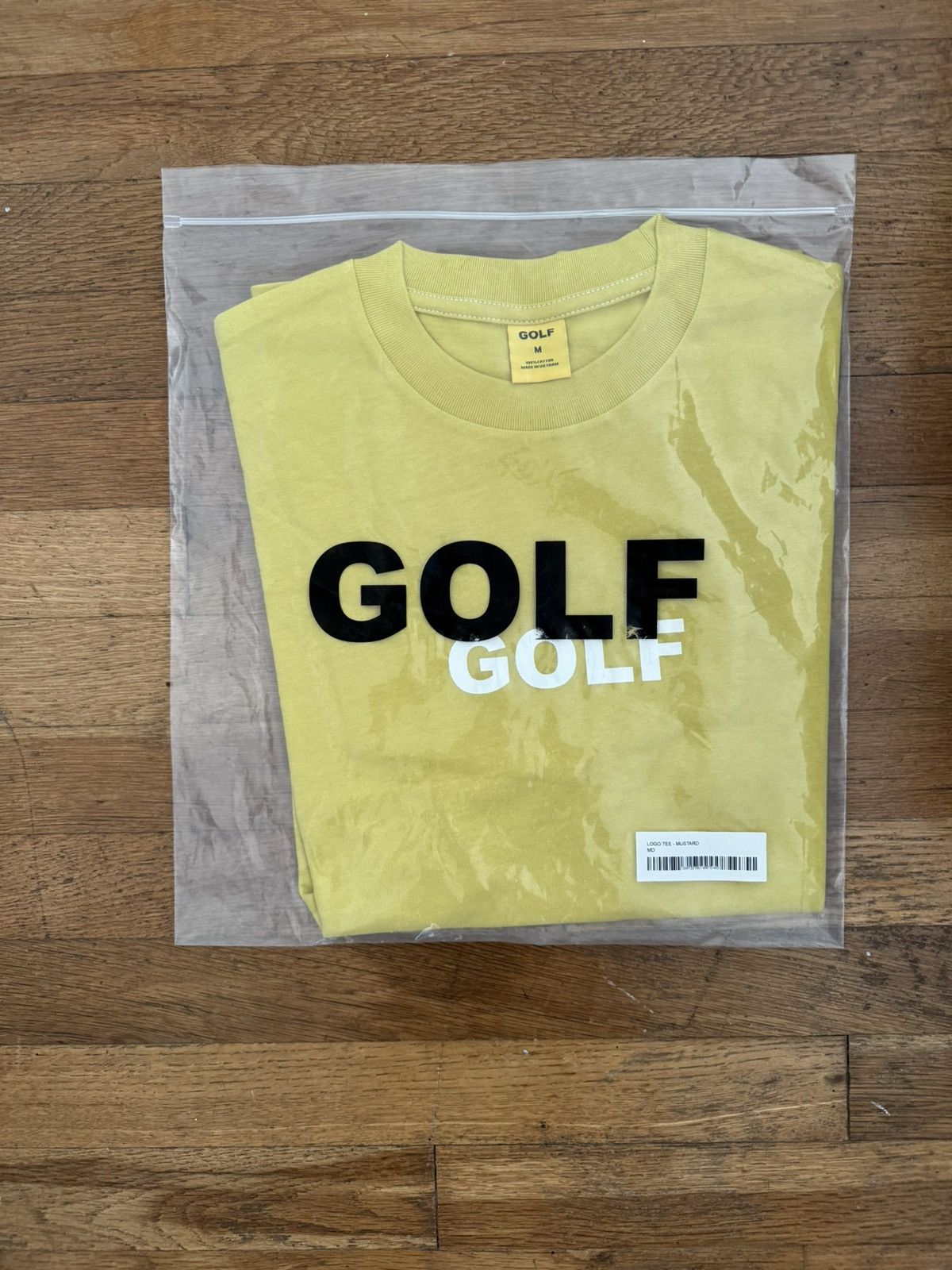 Golf Wang Mustard Golf Wang Logo Tee Size US M / EU 48-50 / 2 - 4 Thumbnail