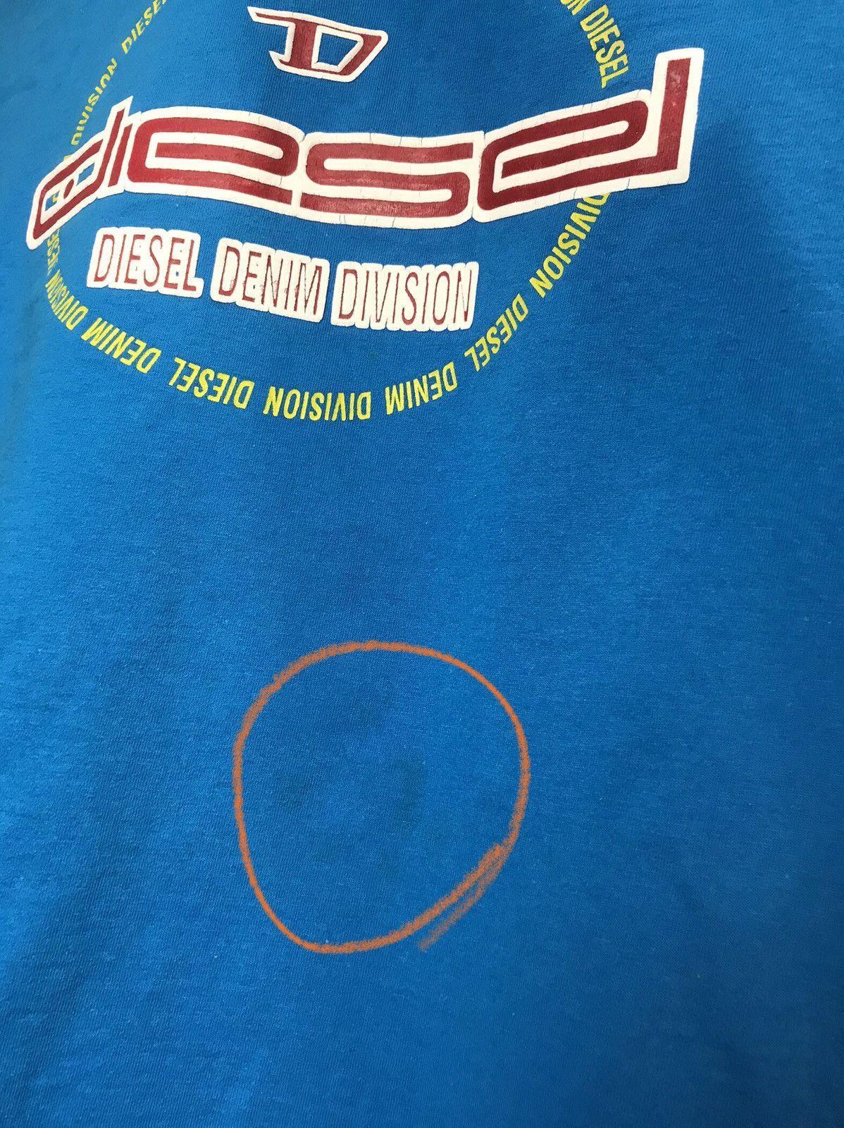 Diesel 🔥 90s DIESEL Big Logo Vintage T Shirt Denim Division Y2K Size US M / EU 48-50 / 2 - 7 Thumbnail