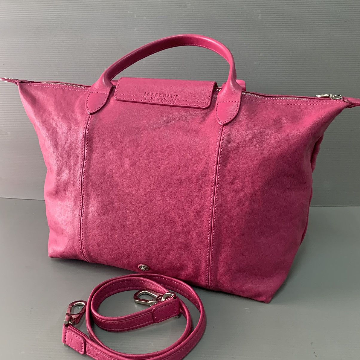 Longchamp Longchamp Neo Leather Large Tote Bag Size ONE SIZE - 2 Thumbnail