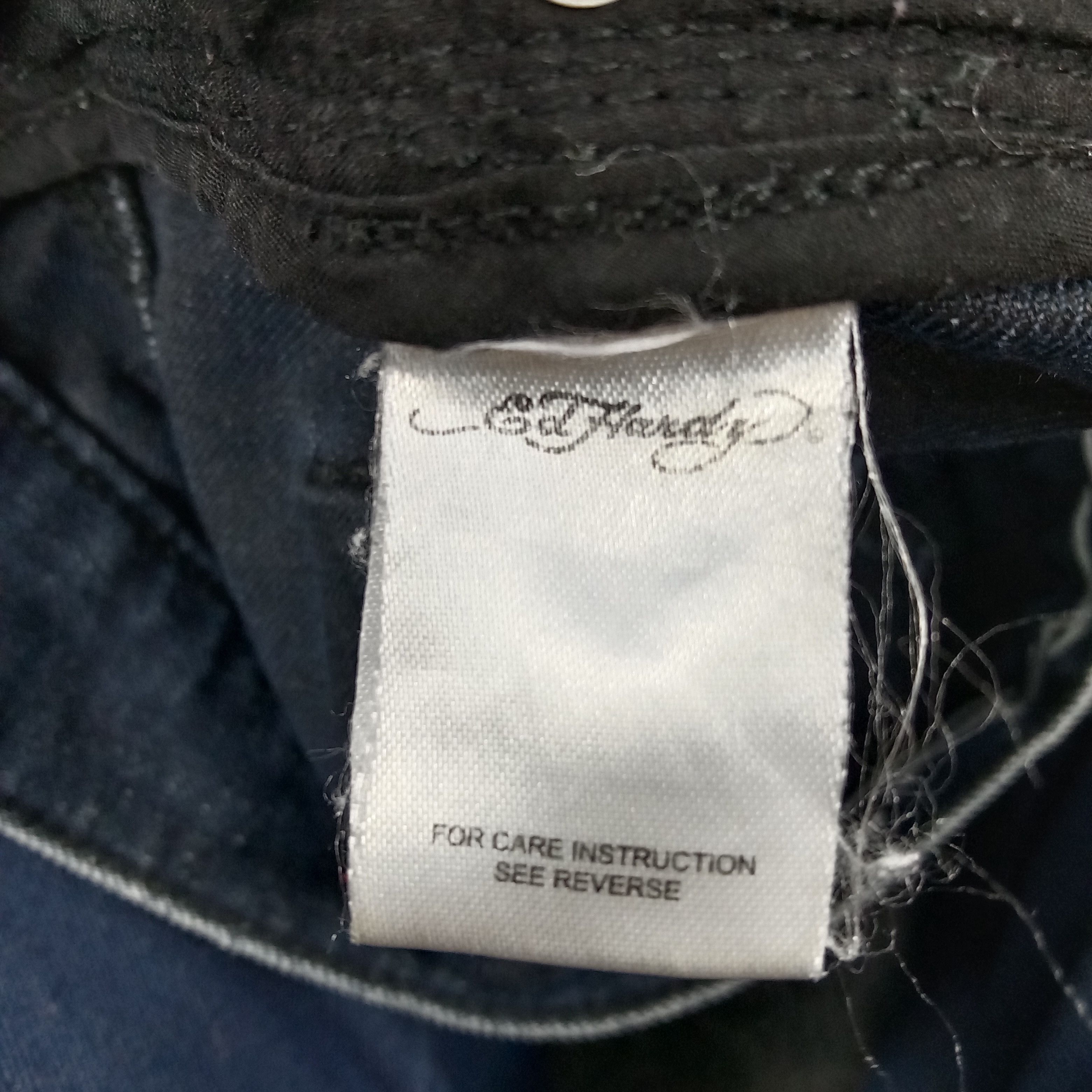 Christian Audigier × Ed Hardy × Vintage Ed Hardy by Christian Audigier American Denim Jeans C217N9 Size US 30 / EU 46 - 13 Thumbnail
