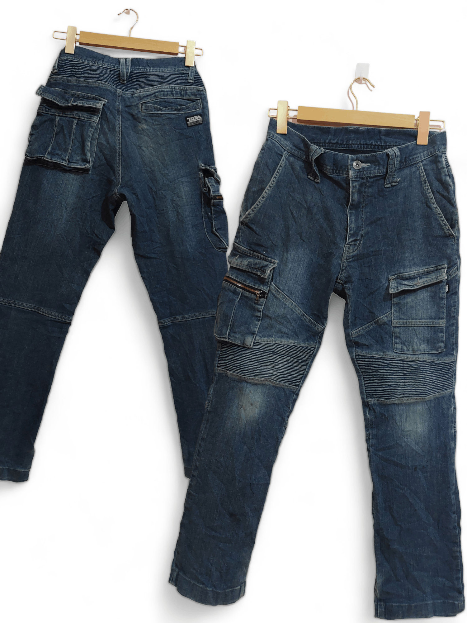 14th Addiction × Designer Tora Biker Denim Size US 26 / EU 42 - 1 Thumbnail