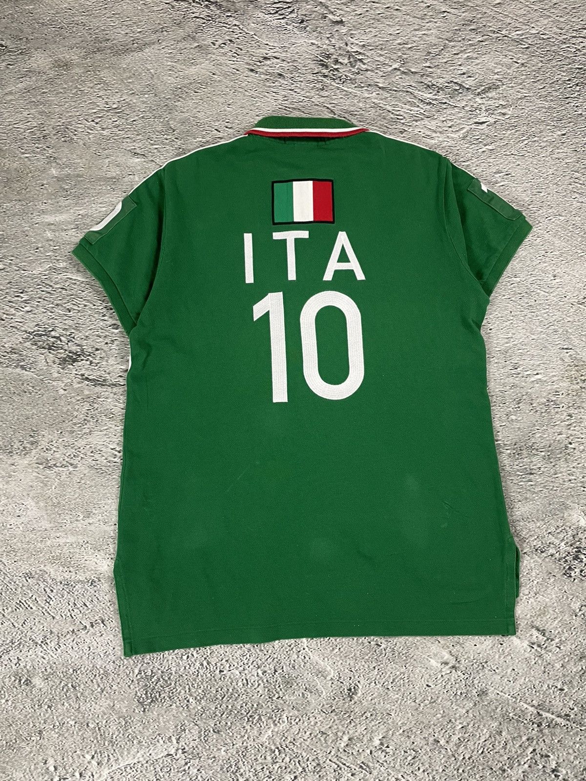 Ralph Lauren Chief Keef Polo Italy Ralph Lauren T-shirt vintage green Size US S / EU 44-46 / 1 - 5 Thumbnail