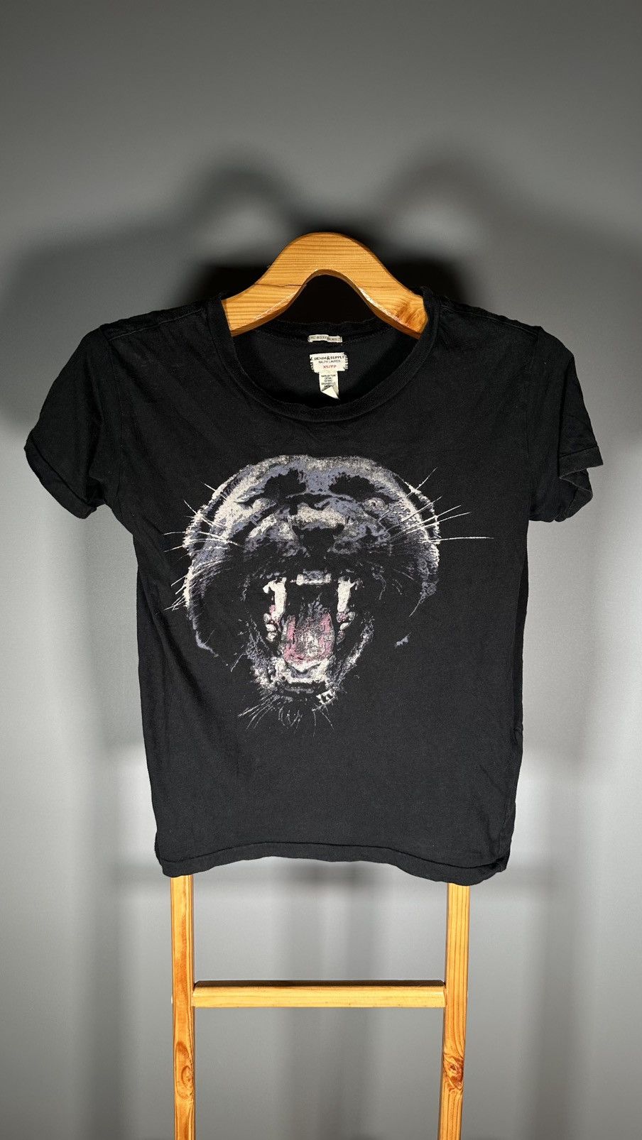 Polo Ralph Lauren Rl Boyfriend vintage t shirts black panthers🔥 Size XS / US 0-2 / IT 36-38 - 3 Thumbnail