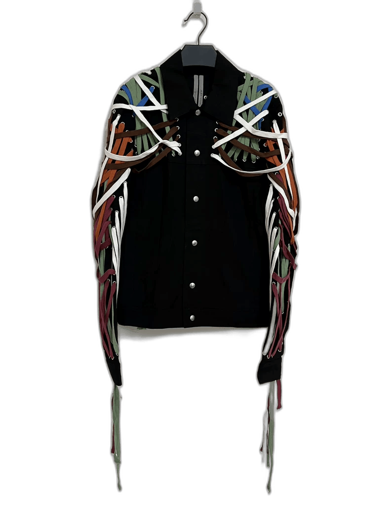 Rick Owens rick owens unique black jacket with straps-2508 Size US L / EU 52-54 / 3 - 1 Thumbnail